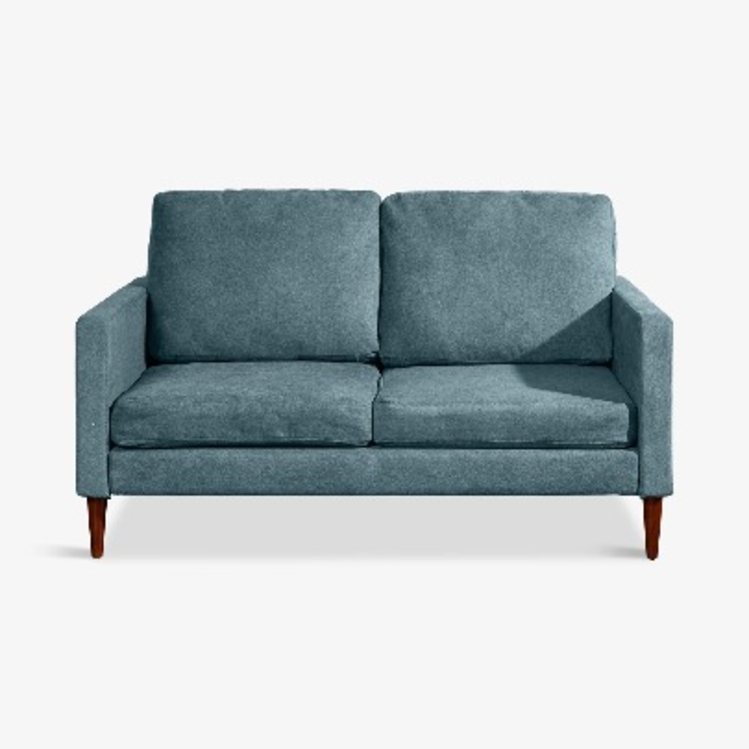 Campaign Steel Frame Brushed Weave Loveseat 61" - image-2