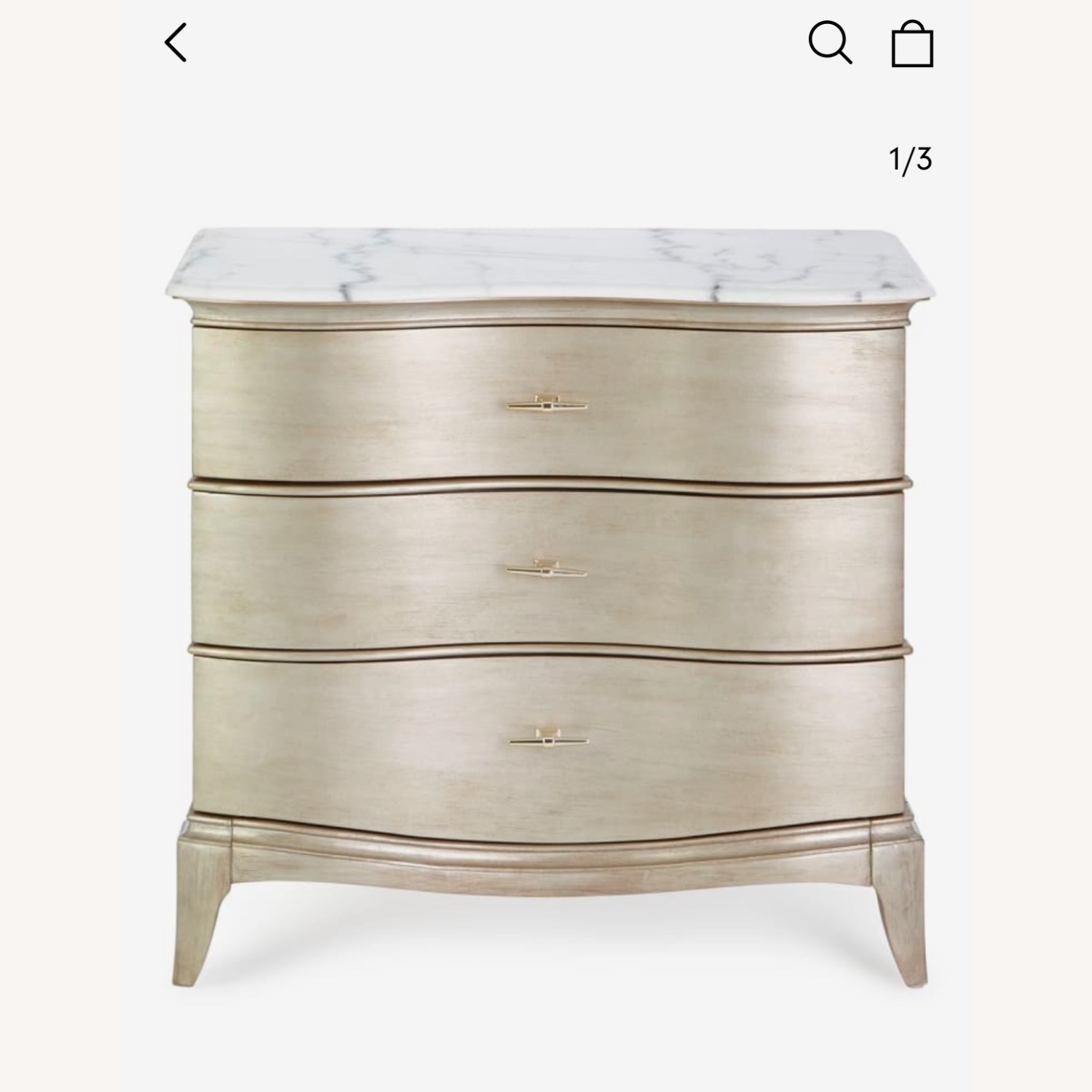 Neiman Marcus Montane 3-Drawer Chest  - image-5