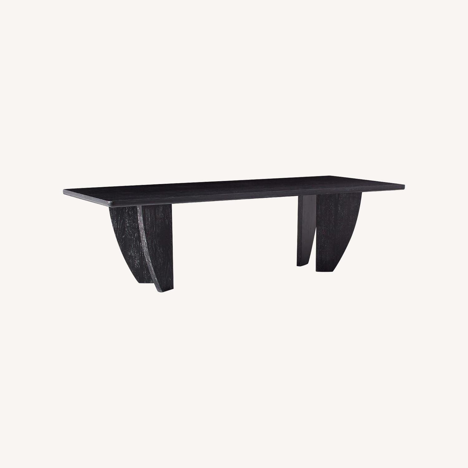 CB2 Dunn table in Black Ash - image-0