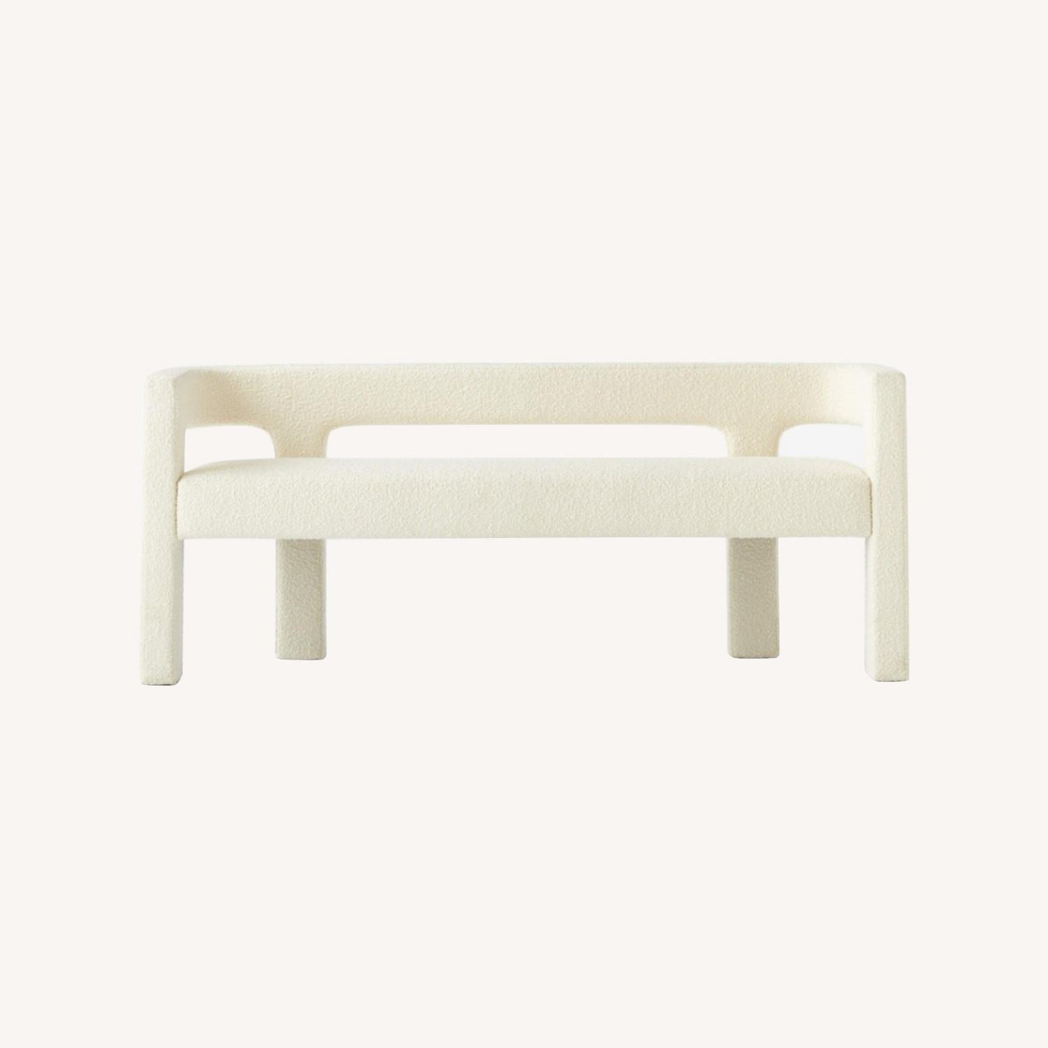 CB2 Stature Boucle Bench - image-0