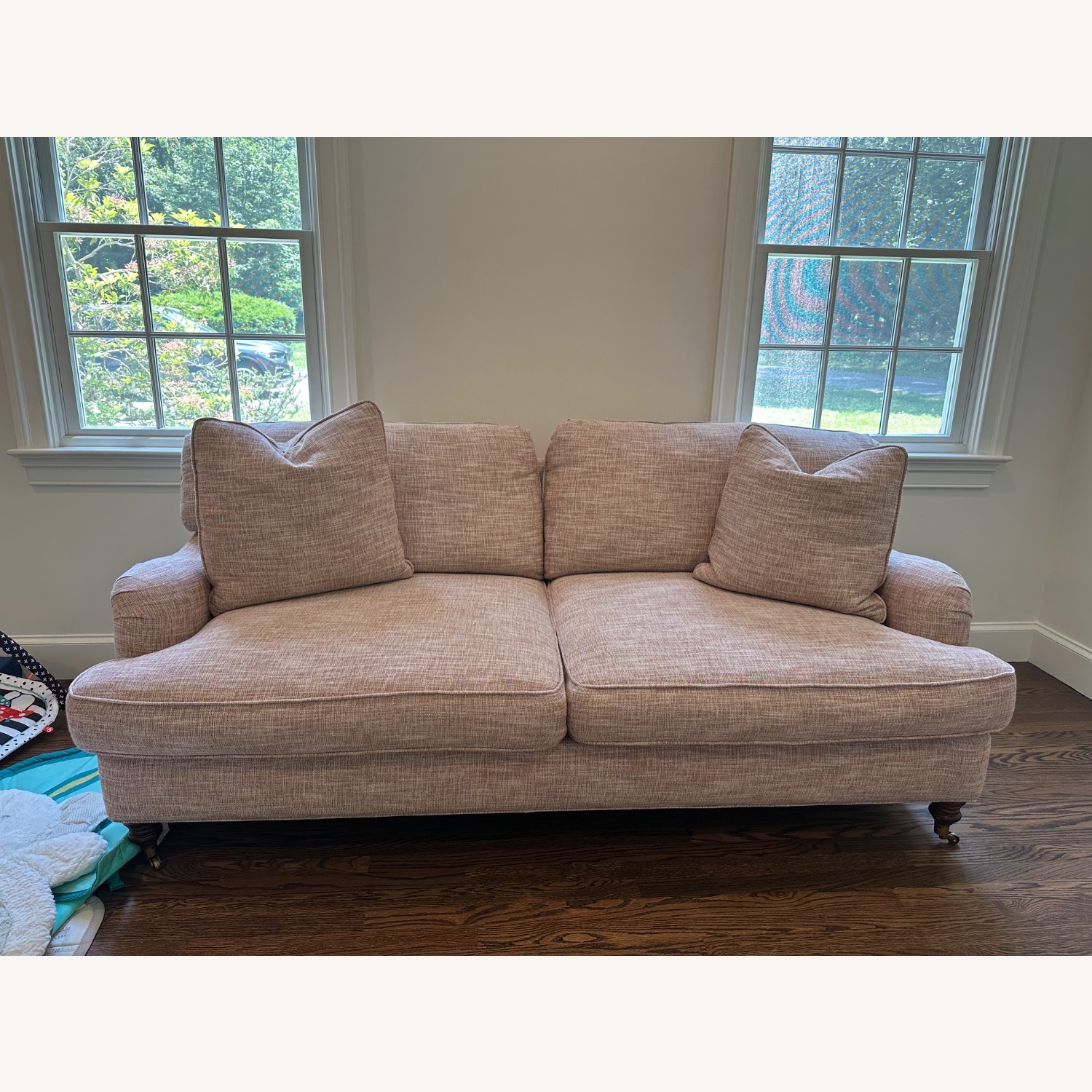 Kristen English Arm Queen Sleeper - image-1