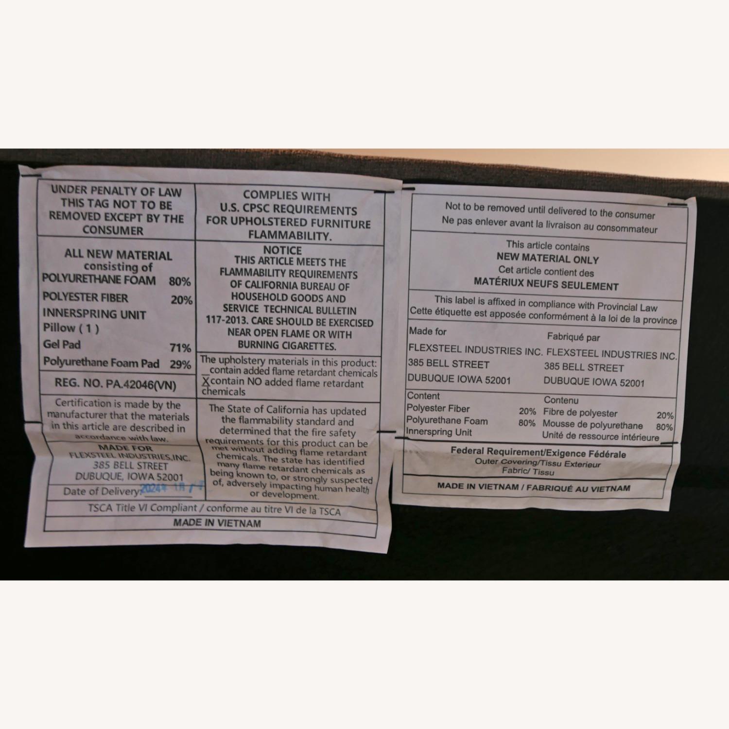 Raymour & Flanigan Zion Power-Lift Recliner - image-12