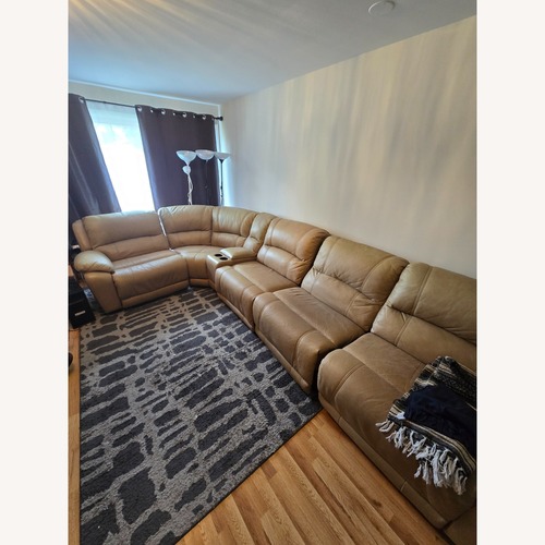 Used Rooms To Go 6 Piece Power Reclining Sectional for sale on AptDeco
