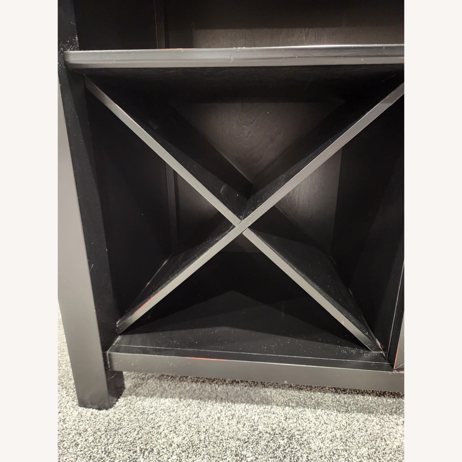 Pottery Barn Bar Cabinet W Wine Storage - image-7