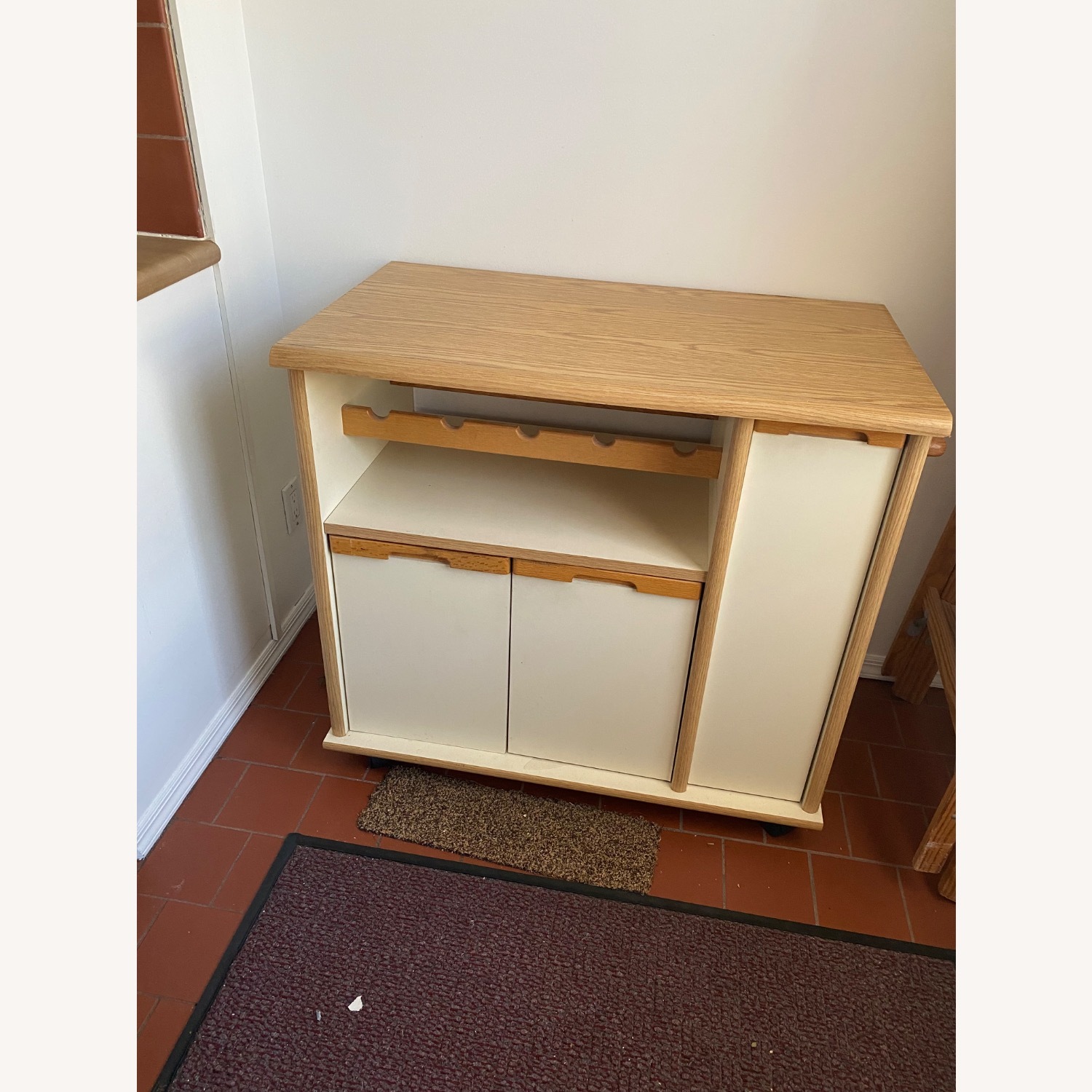 Kitchen Work, Storage & Wine Table - image-1