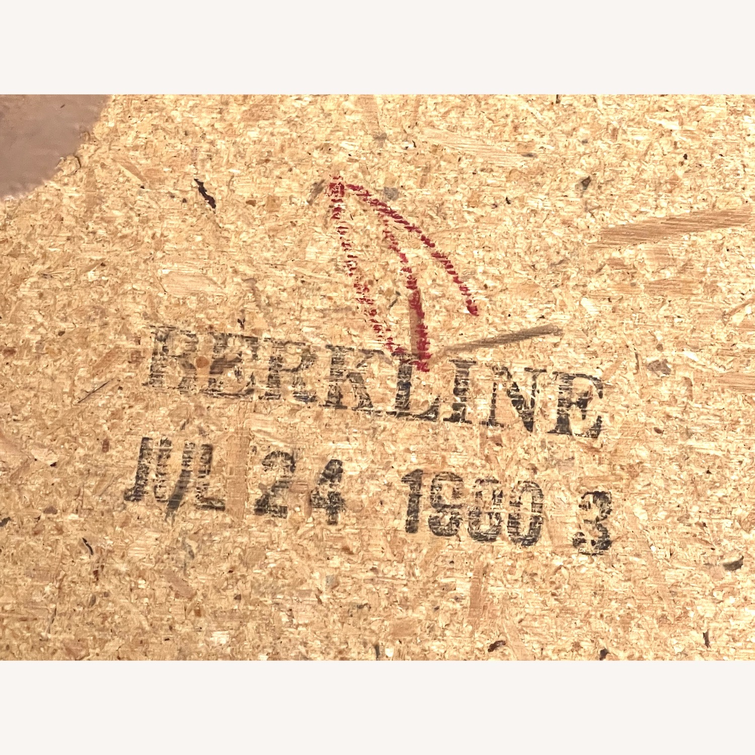 Berkline Red Plush Recliner 1980  - image-9