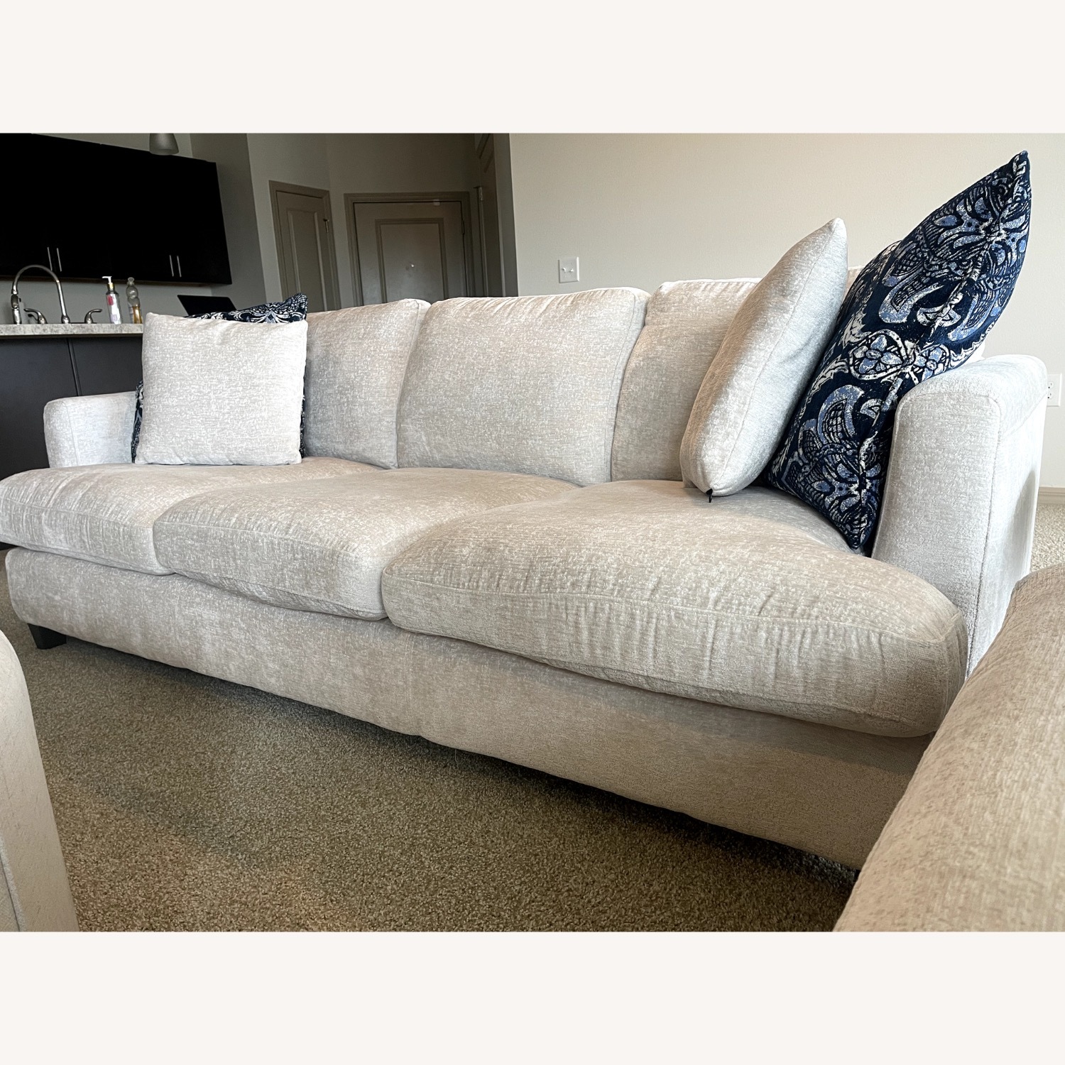 Macy's Dezyon 87" Sofa - image-5