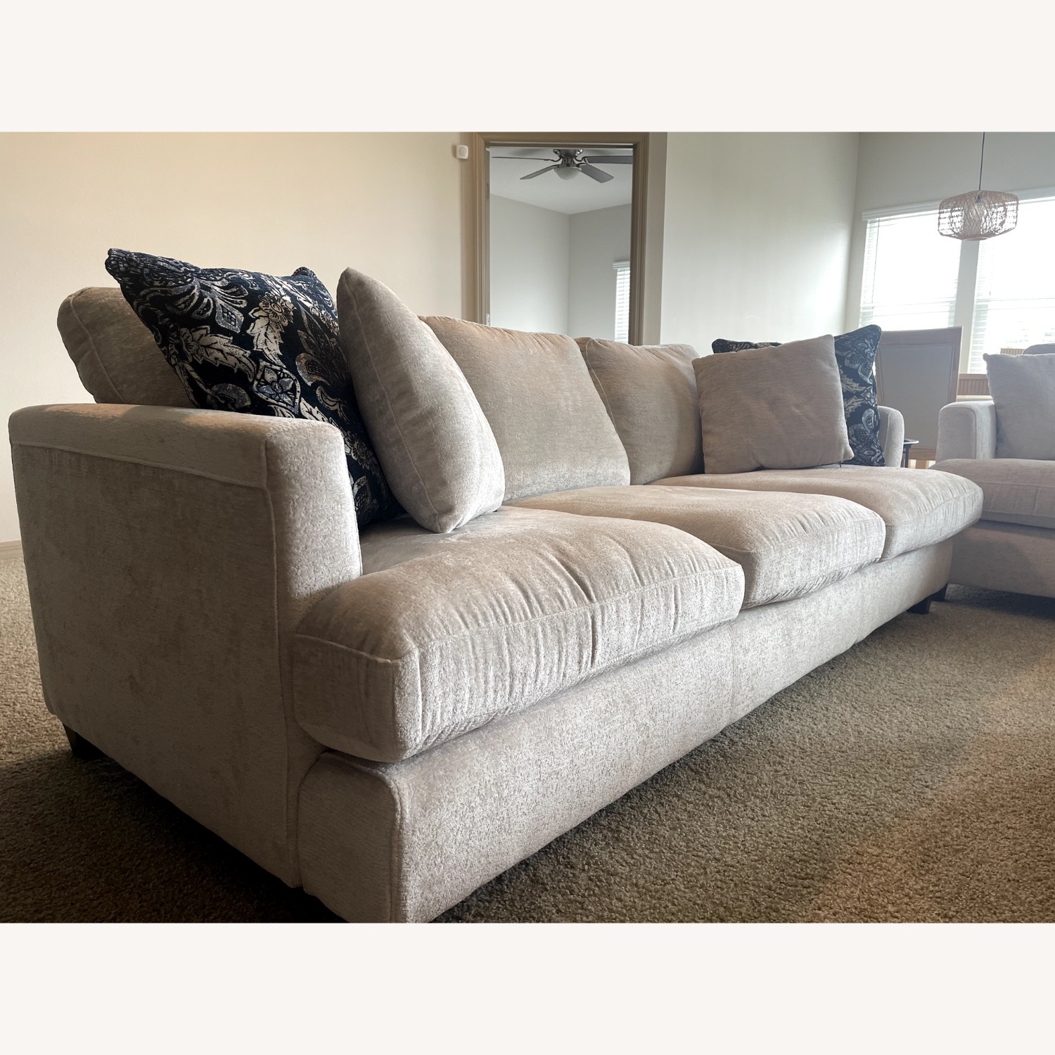 Macy's Dezyon 87" Sofa - image-4