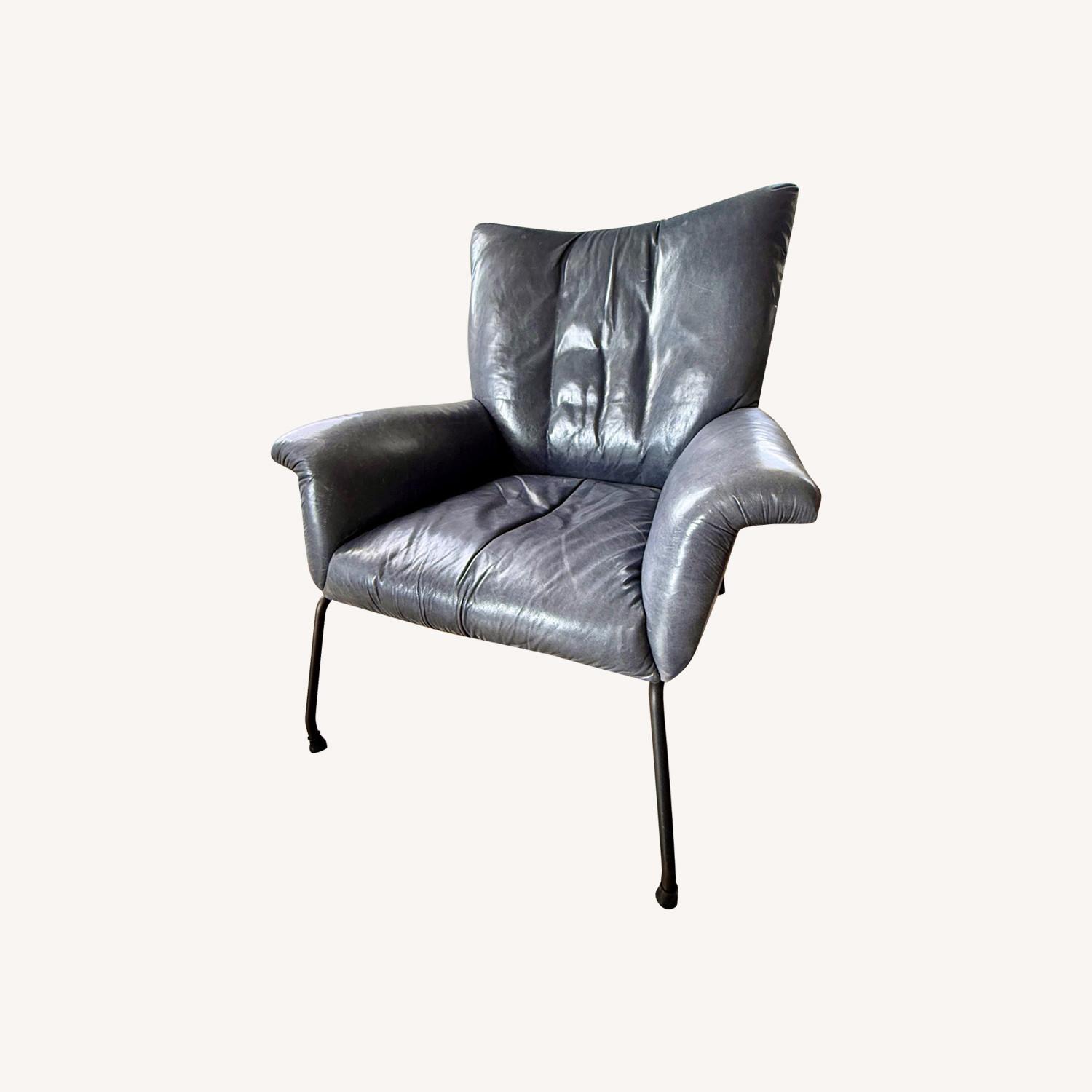 Room & Board Paris Leather Armchair - image-9