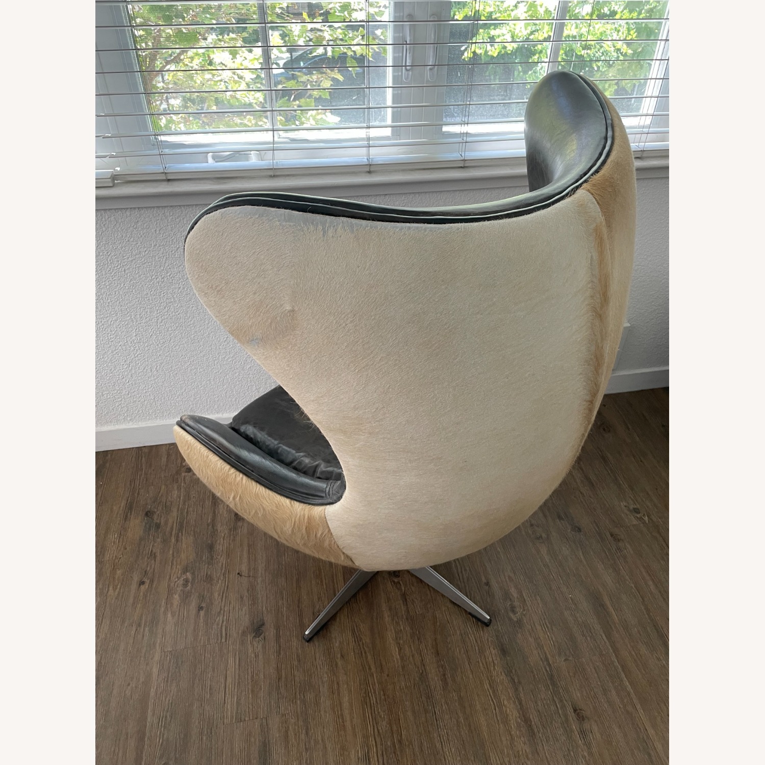 Vintage Restoration Hardware Copenhagen Egg Chair - image-4