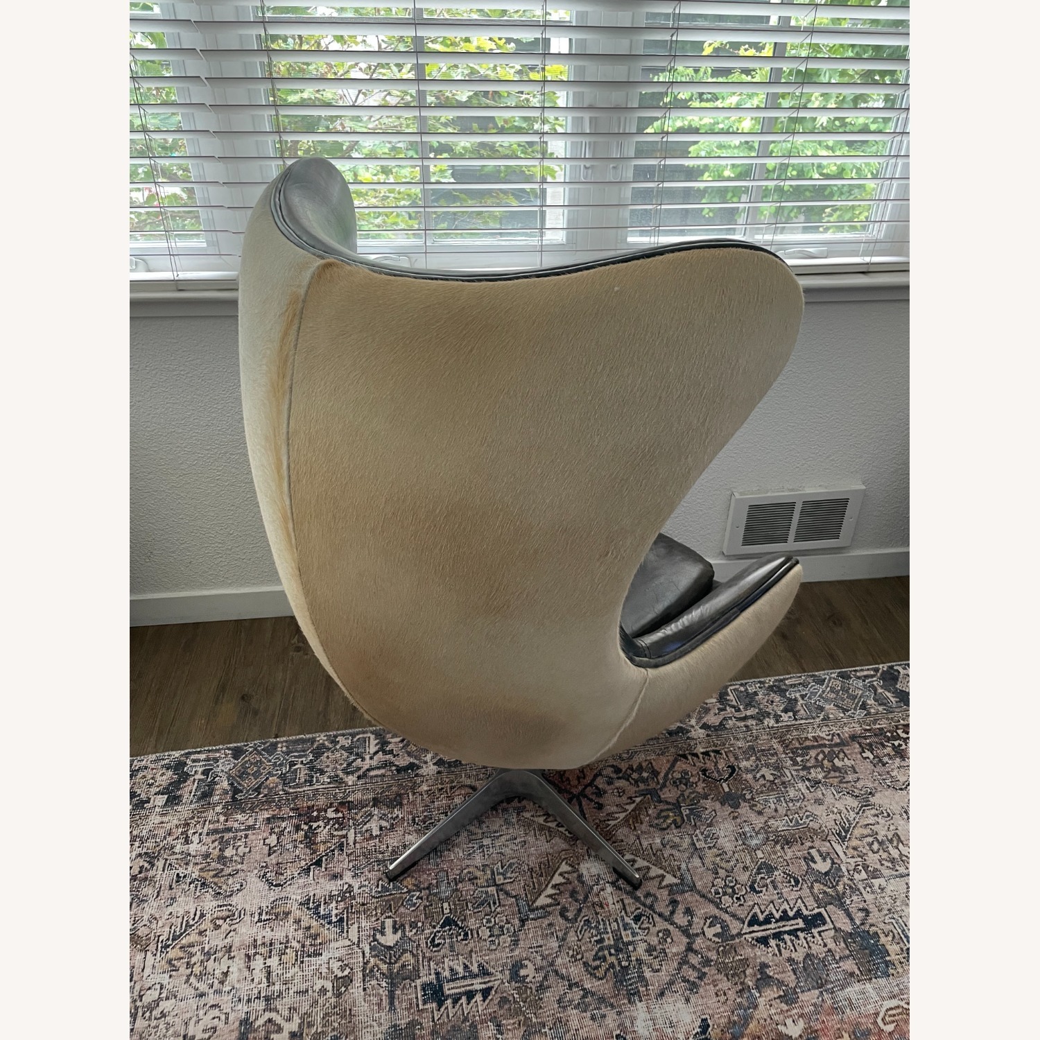 Vintage Restoration Hardware Copenhagen Egg Chair - image-3