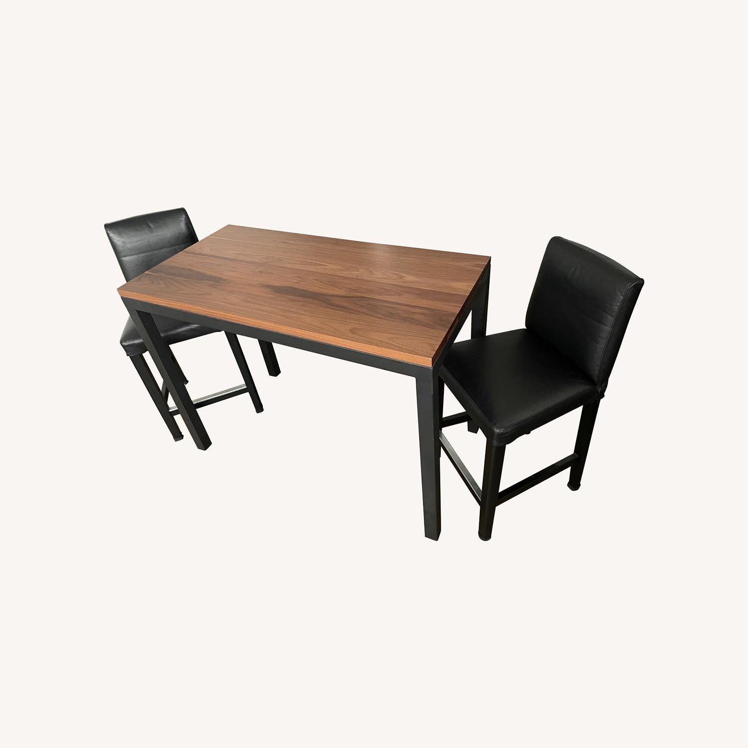Room & Board Parsons Counter Height Table with Chairs - image-0