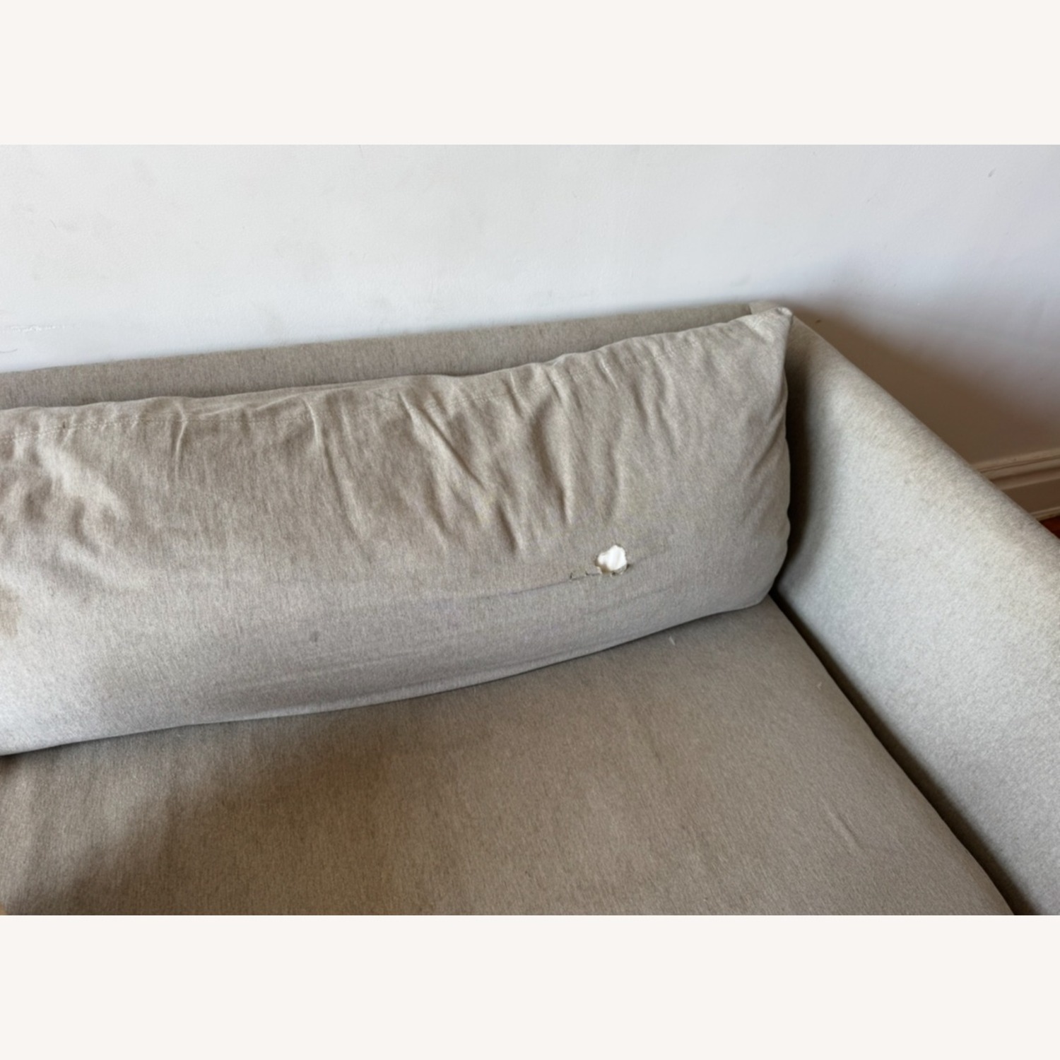Room & Board Lamour Modern Grey Couch - image-6