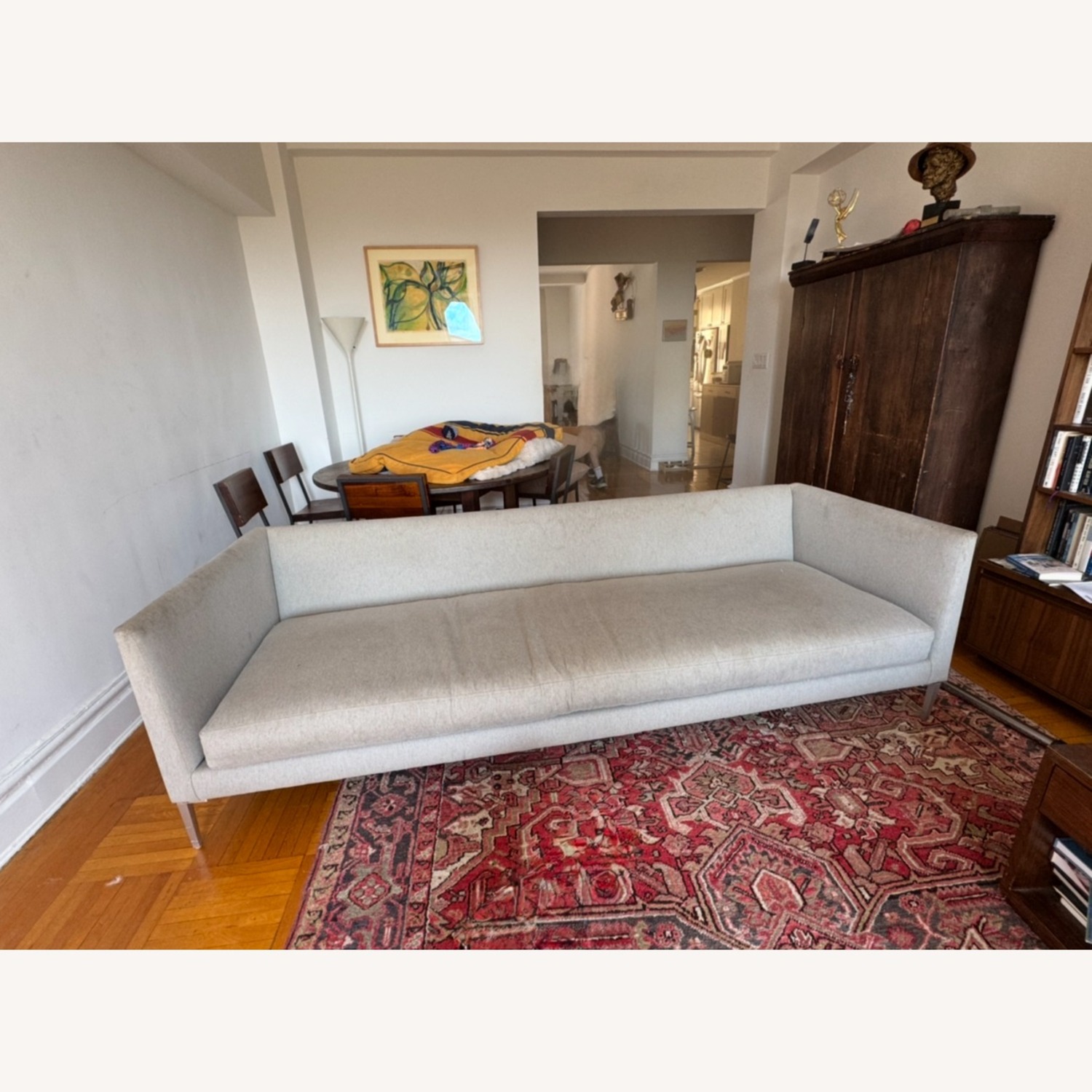 Room & Board Lamour Modern Grey Couch - image-5