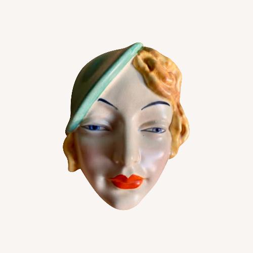 Used Art Deco Marlene Dietrich Face Wall Mask Beswick for sale on AptDeco