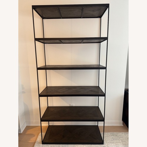 Used Restoration Hardware Reclaimed Russian Oak Parquet Single Shelving for sale on AptDeco