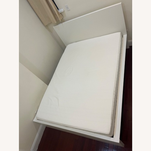 Used IKEA MALM Bed Frame, White for sale on AptDeco