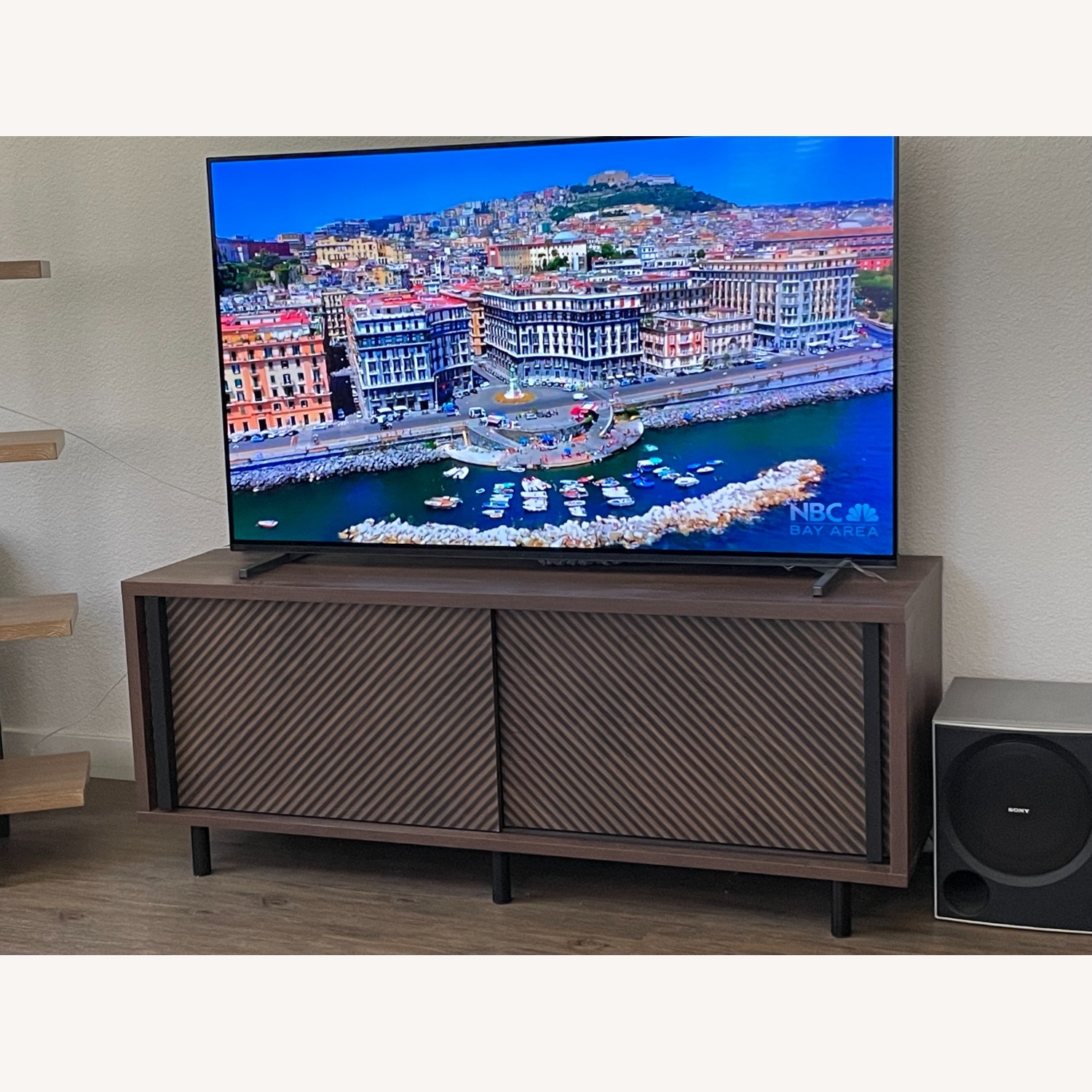 Amazon Posner TV Stand Entertainment Center - image-1