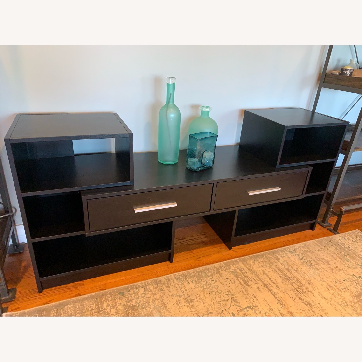 Crate & Barrel Puzzle Expandable Media Console - image-1