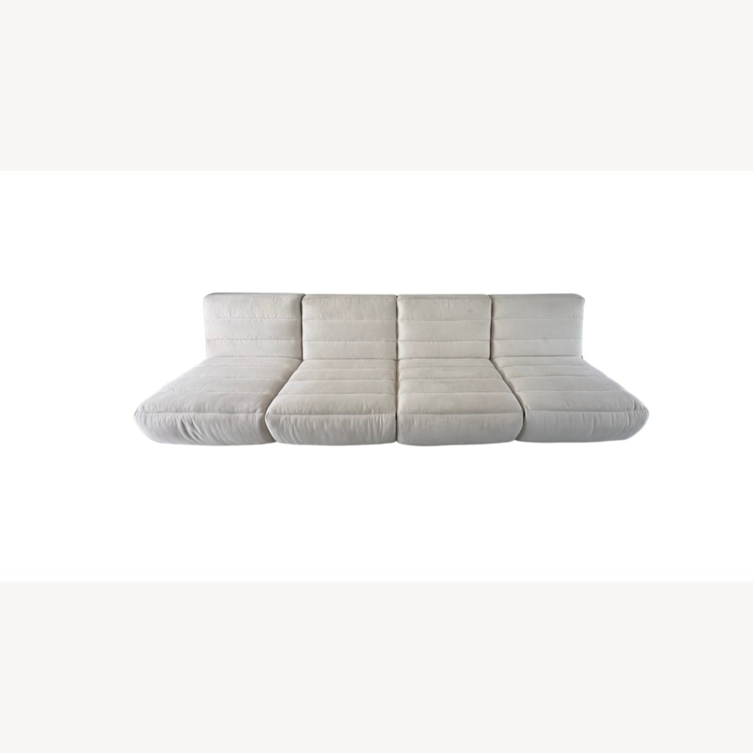 Restoration Hardware Chelsea Recliner Armless Sectional - image-10