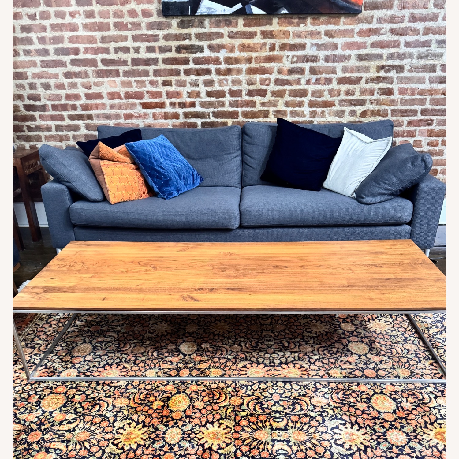 Mid-Century Walnut Coffee Table - image-1