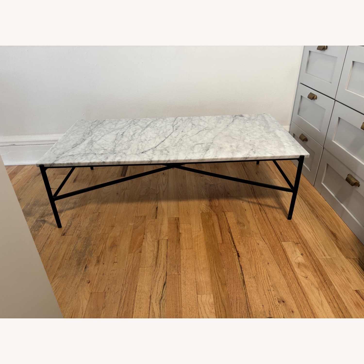 Design Within Reach Sylvain Outline Marble Table - image-1