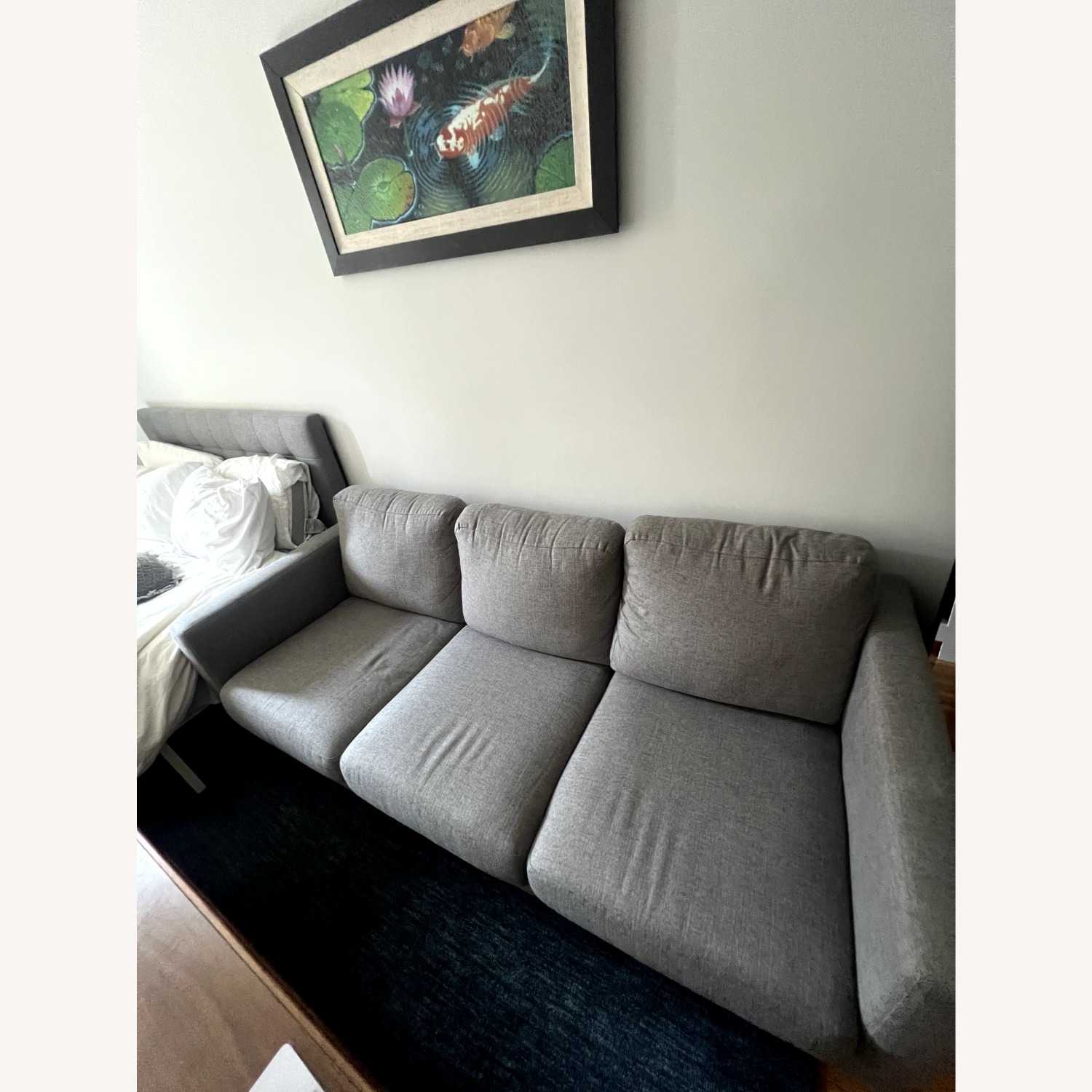 3 Seater Gray Sofa - image-3