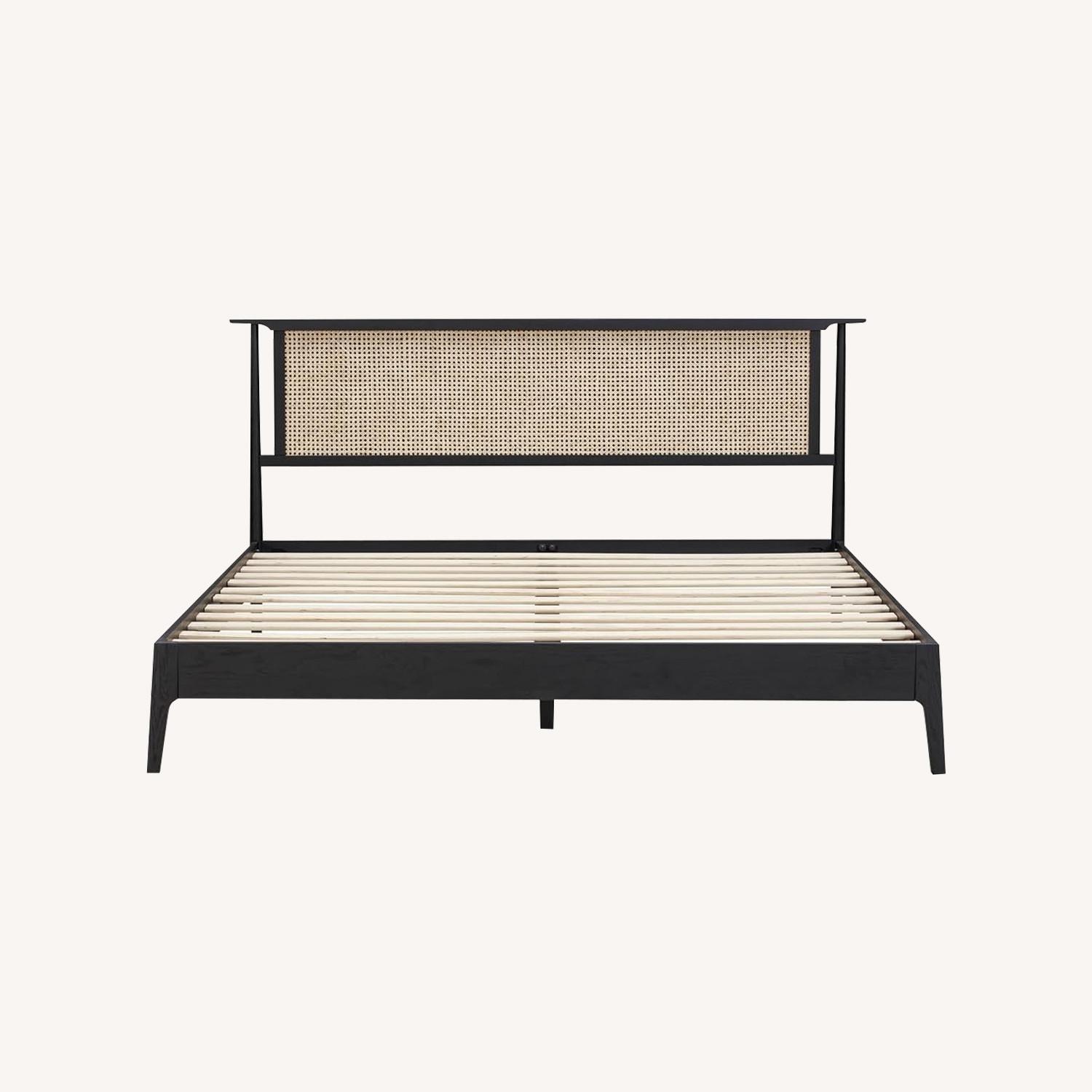 Ruby Wooden Bed Frame  - image-0