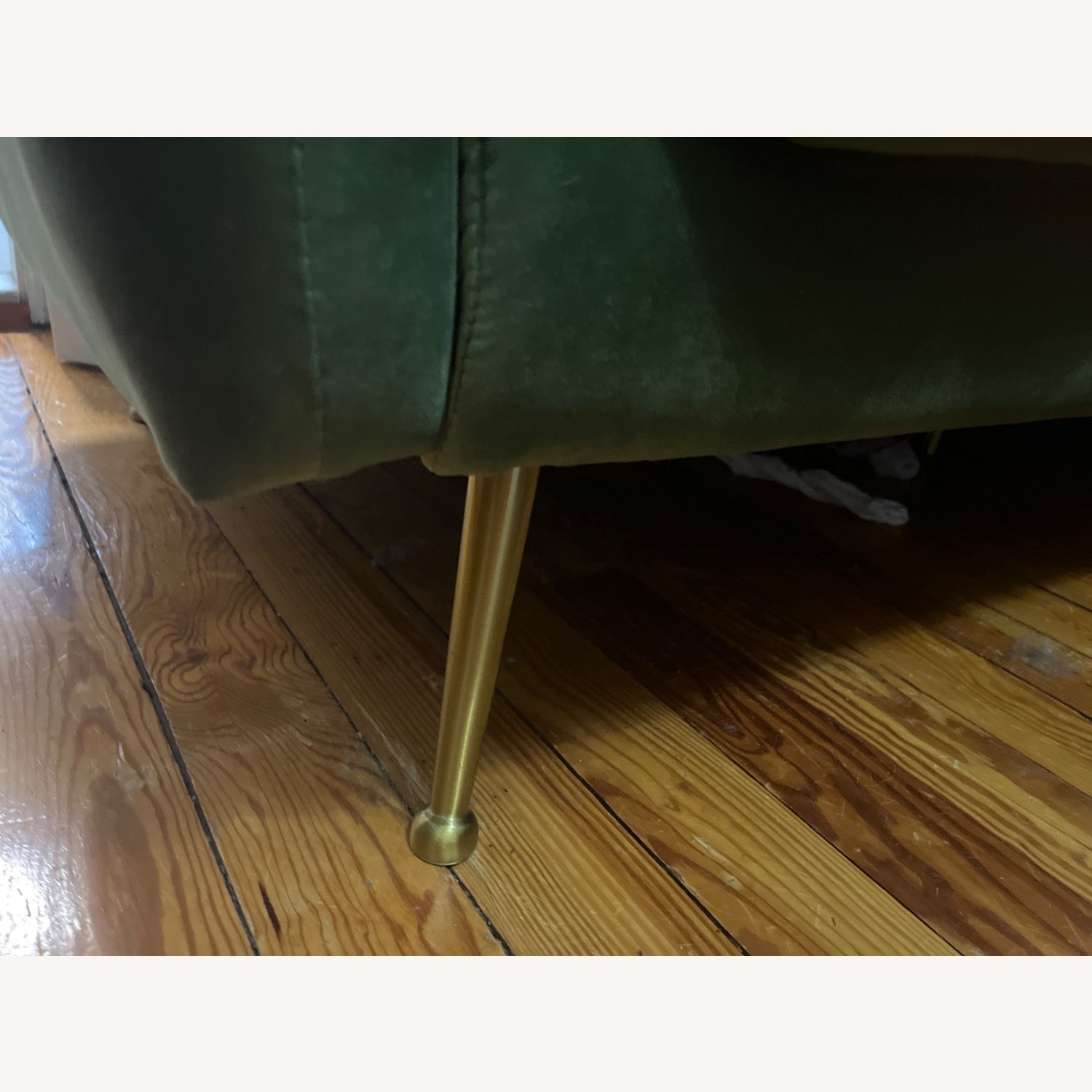 Albany Park Sofa- Green Performance Velvet  - image-4