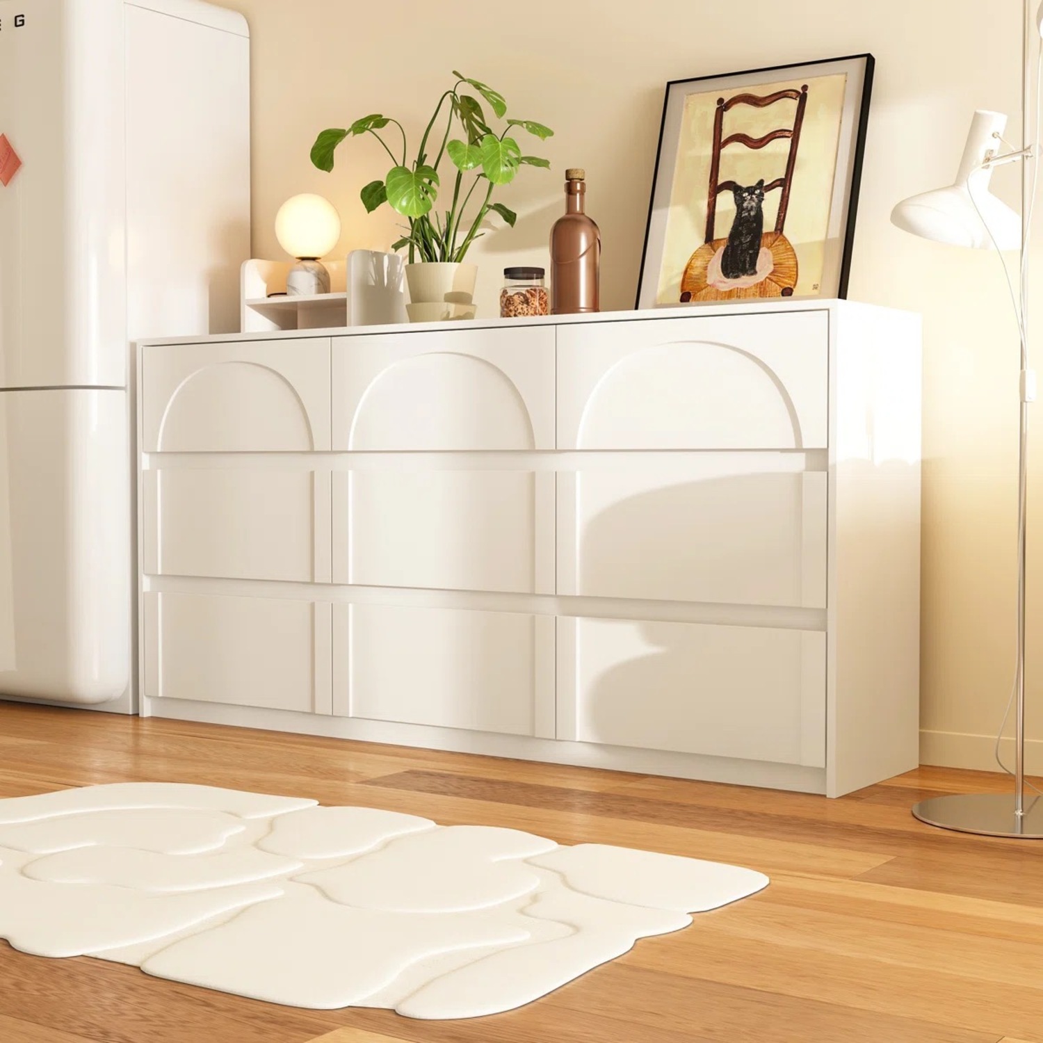 9-Drawer Sideboard With Elegent Design - image-1
