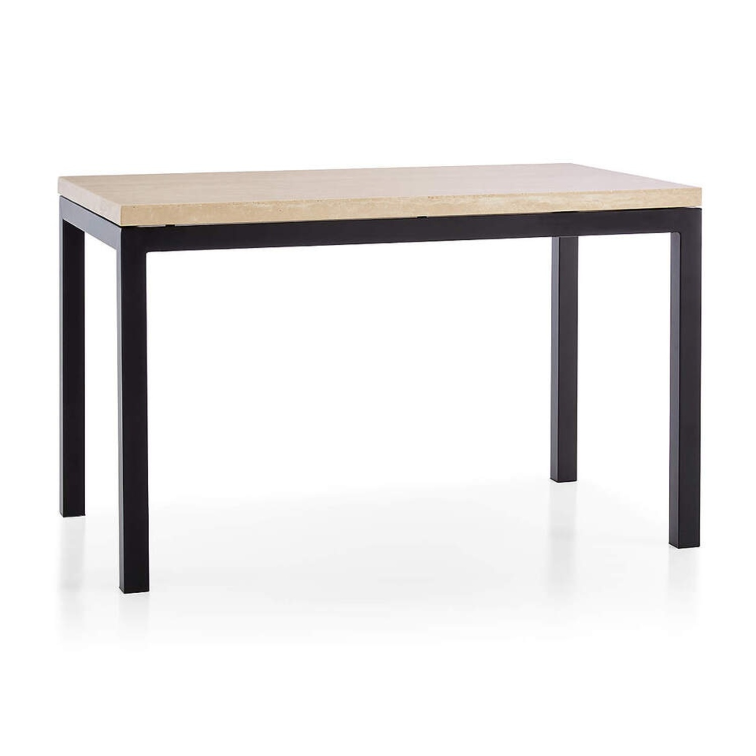 Crate & Barrel 60” Parson Table x 54” Folio Bench - image-5