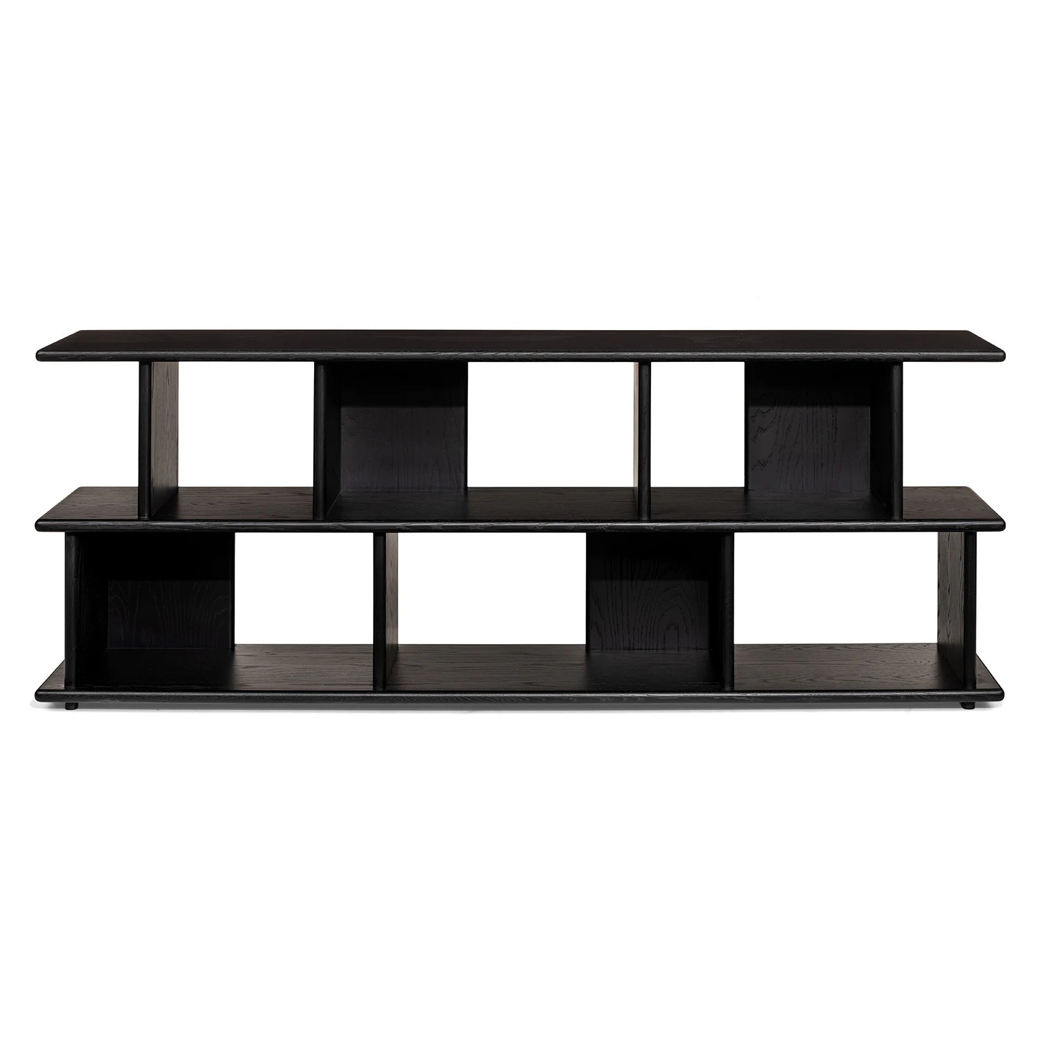 Article Lafora 72" Bookcase, Short - Black - image-6
