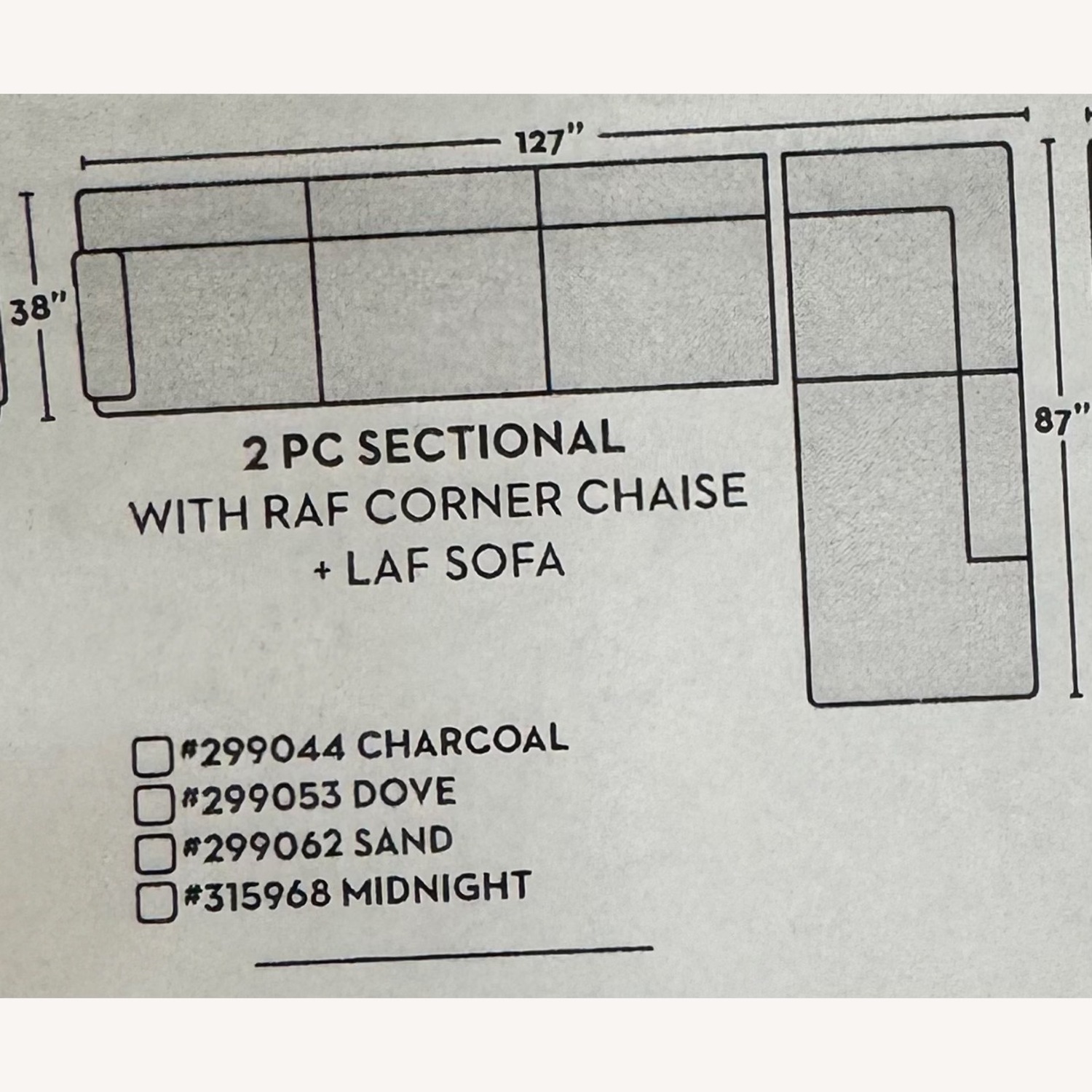 Bonaterra 2 PC Sectional Sofa - image-4