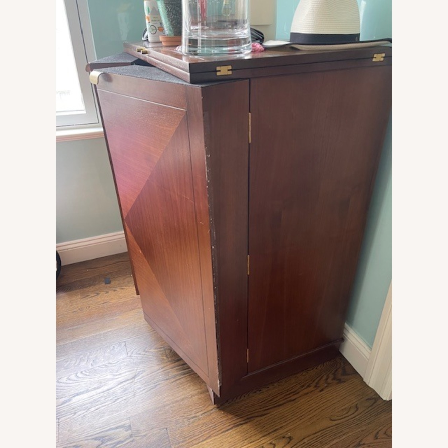 Crate & Barrel Maxine Bar Cart - image-2