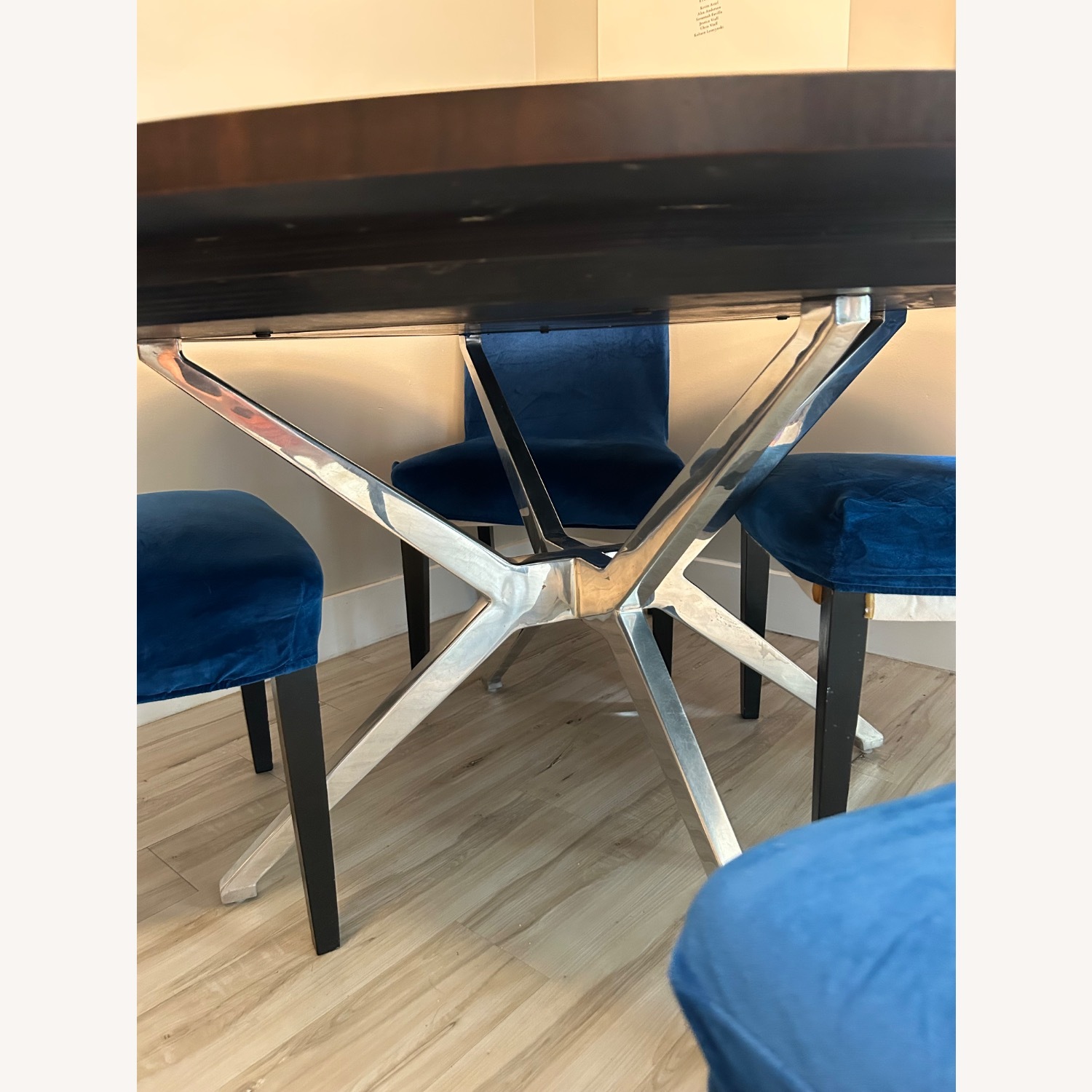 Restoration Hardware Maslow Spider 60" Round Dining Table - image-8