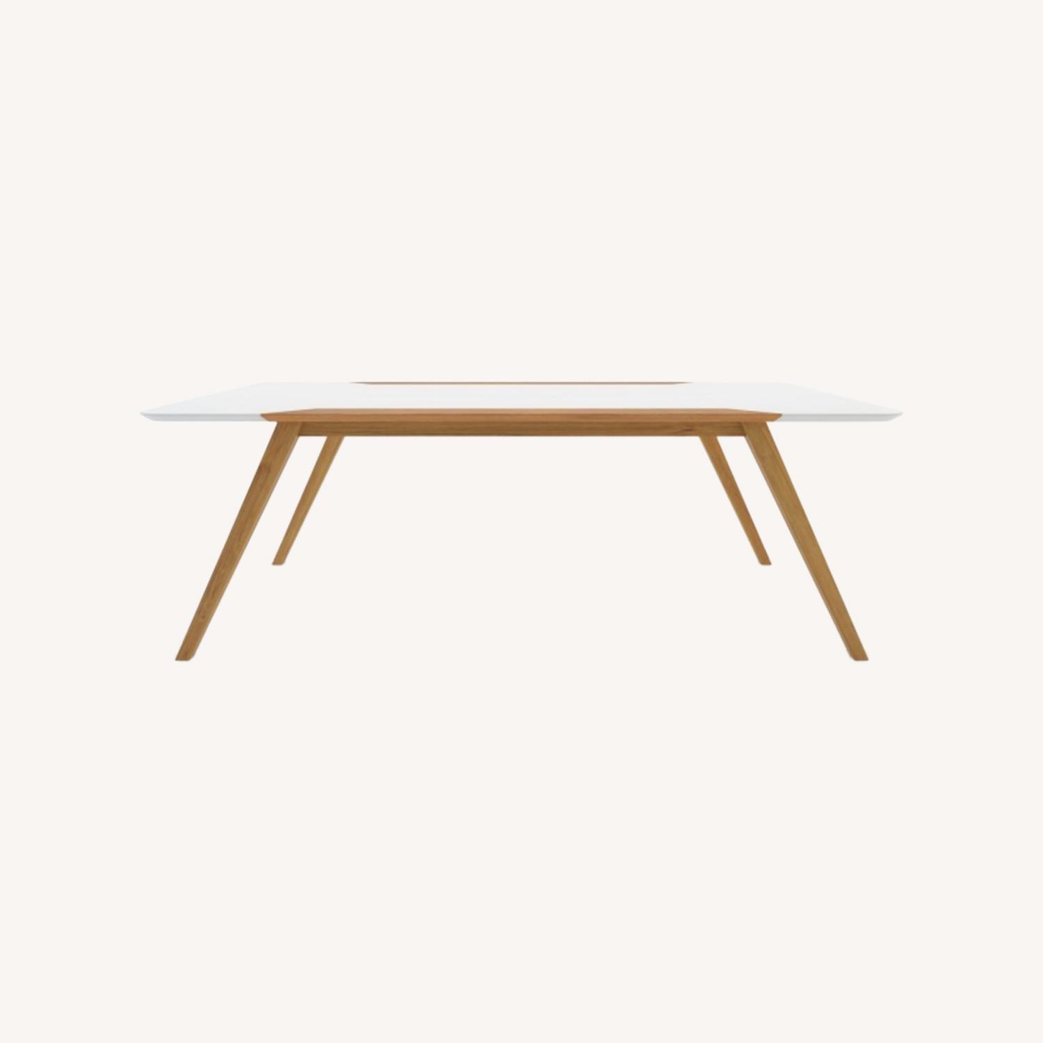 Rove Concepts Erik White Lacquer Dining Table - image-0