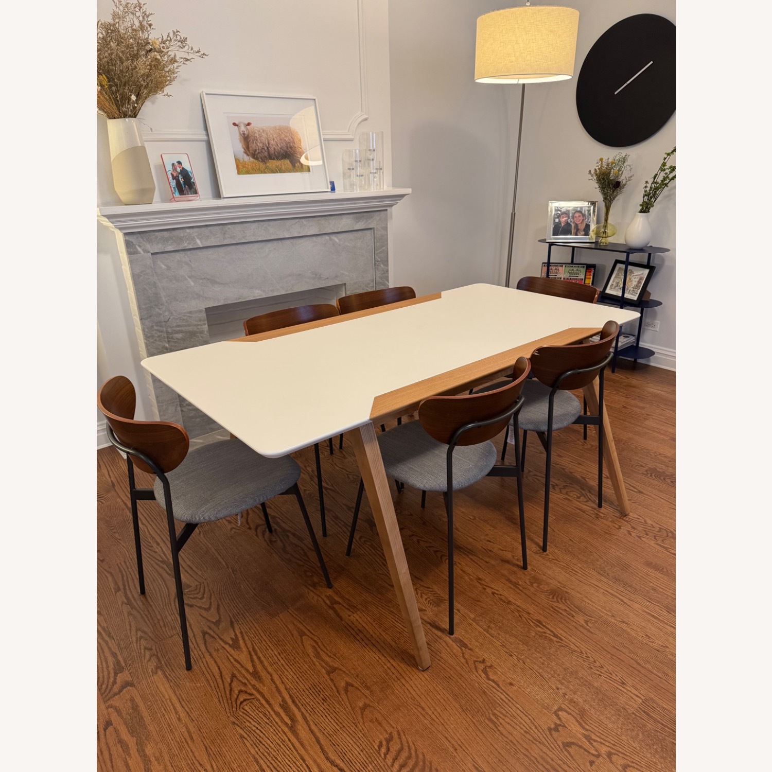 Rove Concepts Erik White Lacquer Dining Table - image-1