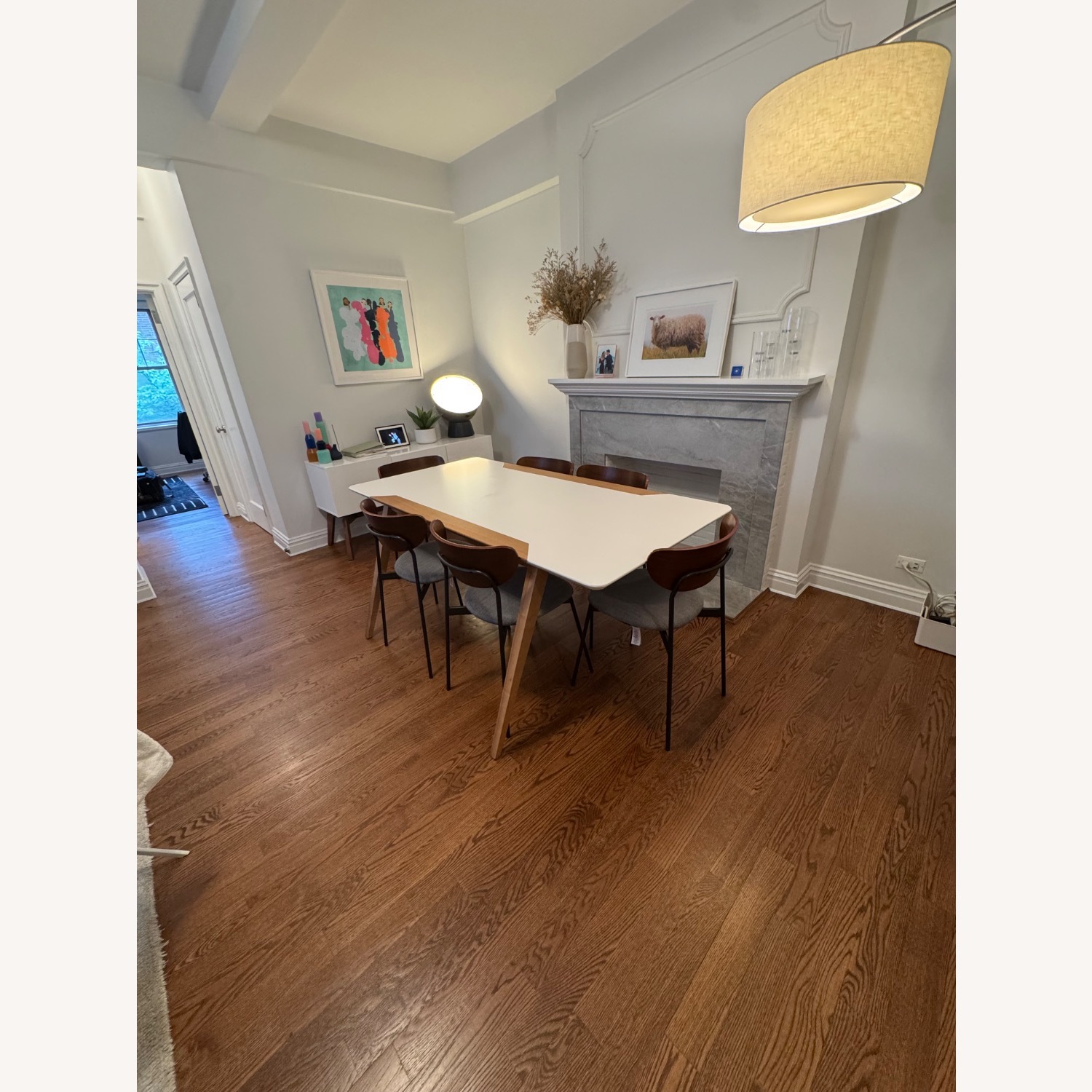 Rove Concepts Erik White Lacquer Dining Table - image-2