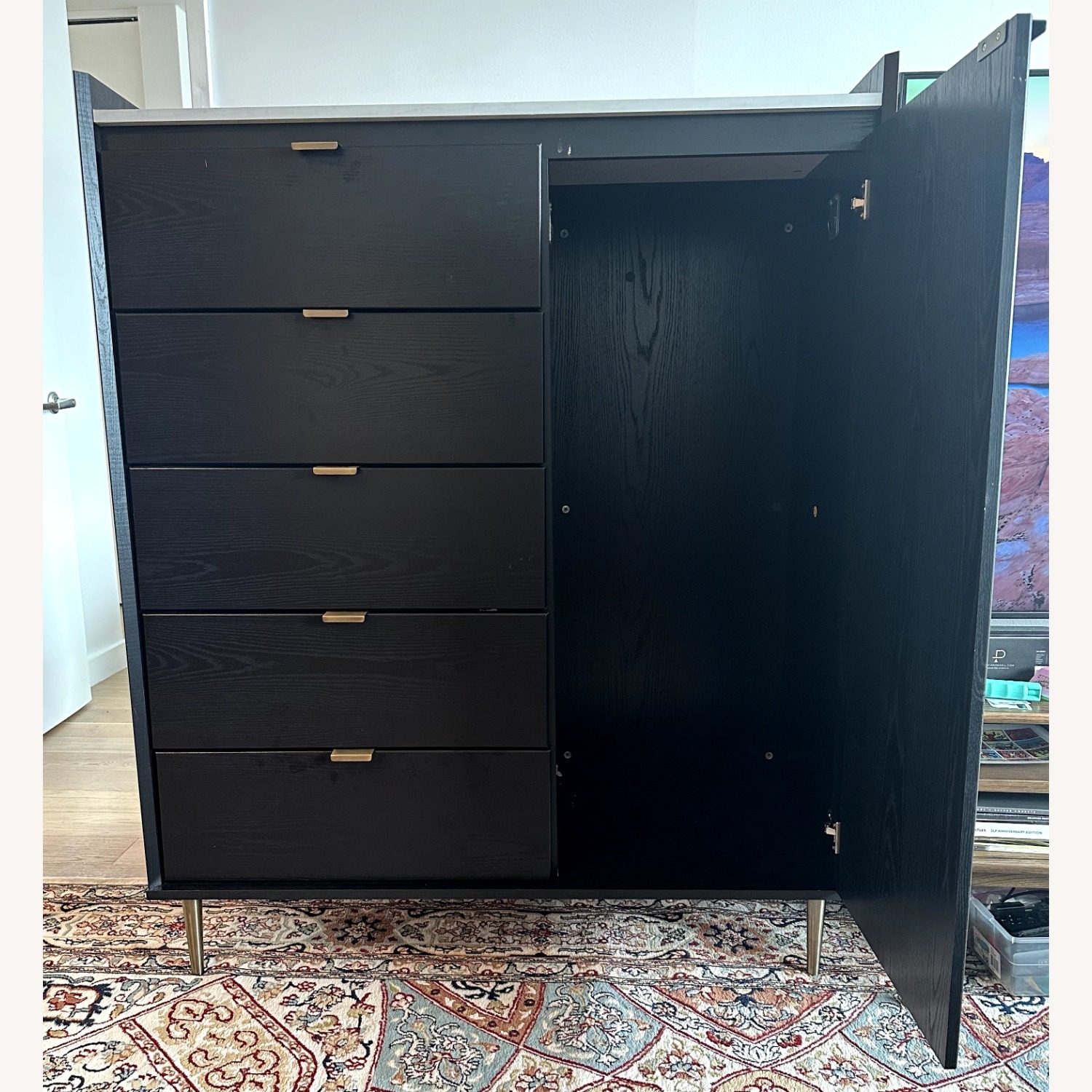 South Shore Hype 5-Drawer Dresser w Cabinet - image-4