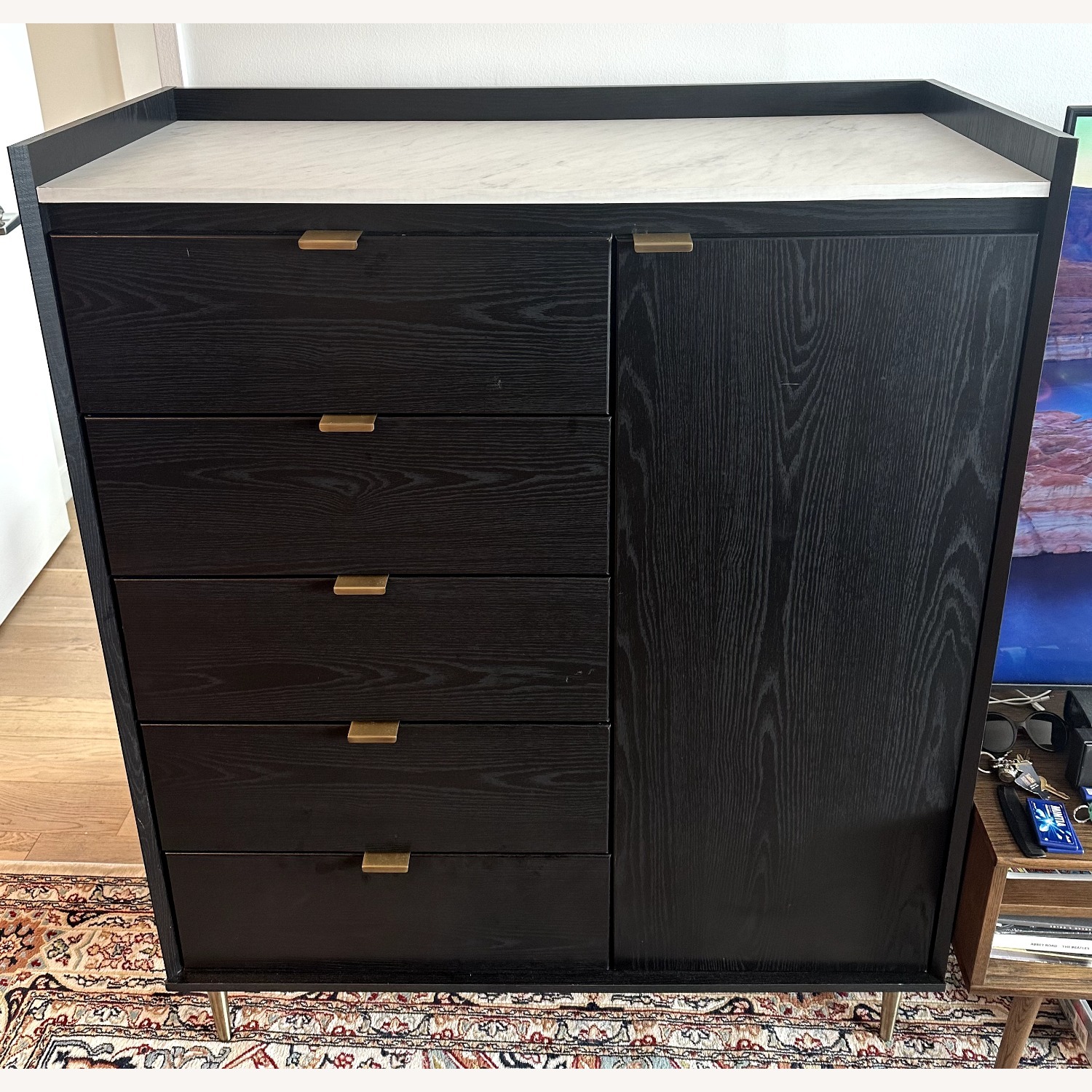 South Shore Hype 5-Drawer Dresser w Cabinet - image-3