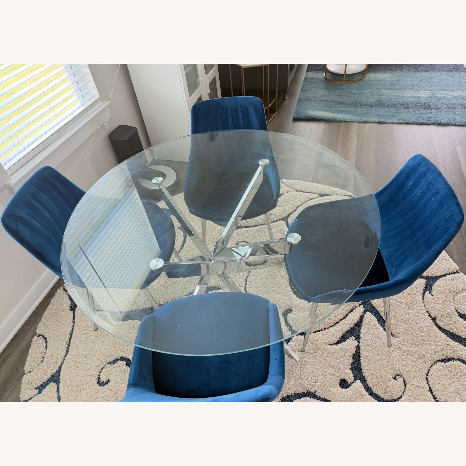 Wayfair Tierra Tempered Glass Dining Table - image-6
