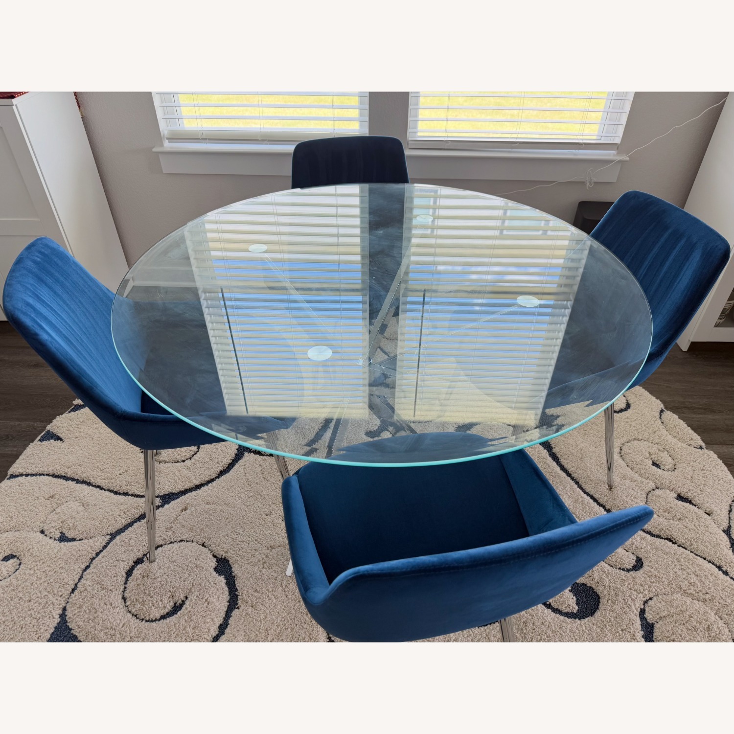 Wayfair Tierra Tempered Glass Dining Table - image-4