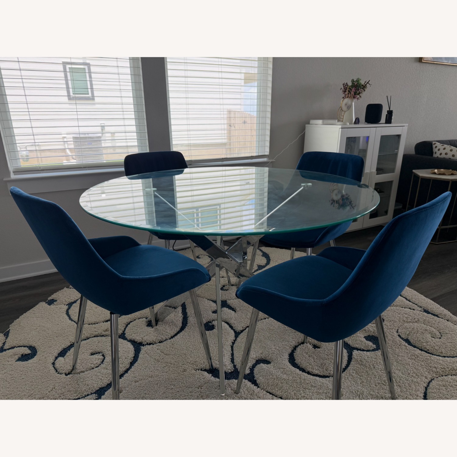 Wayfair Tierra Tempered Glass Dining Table - image-2