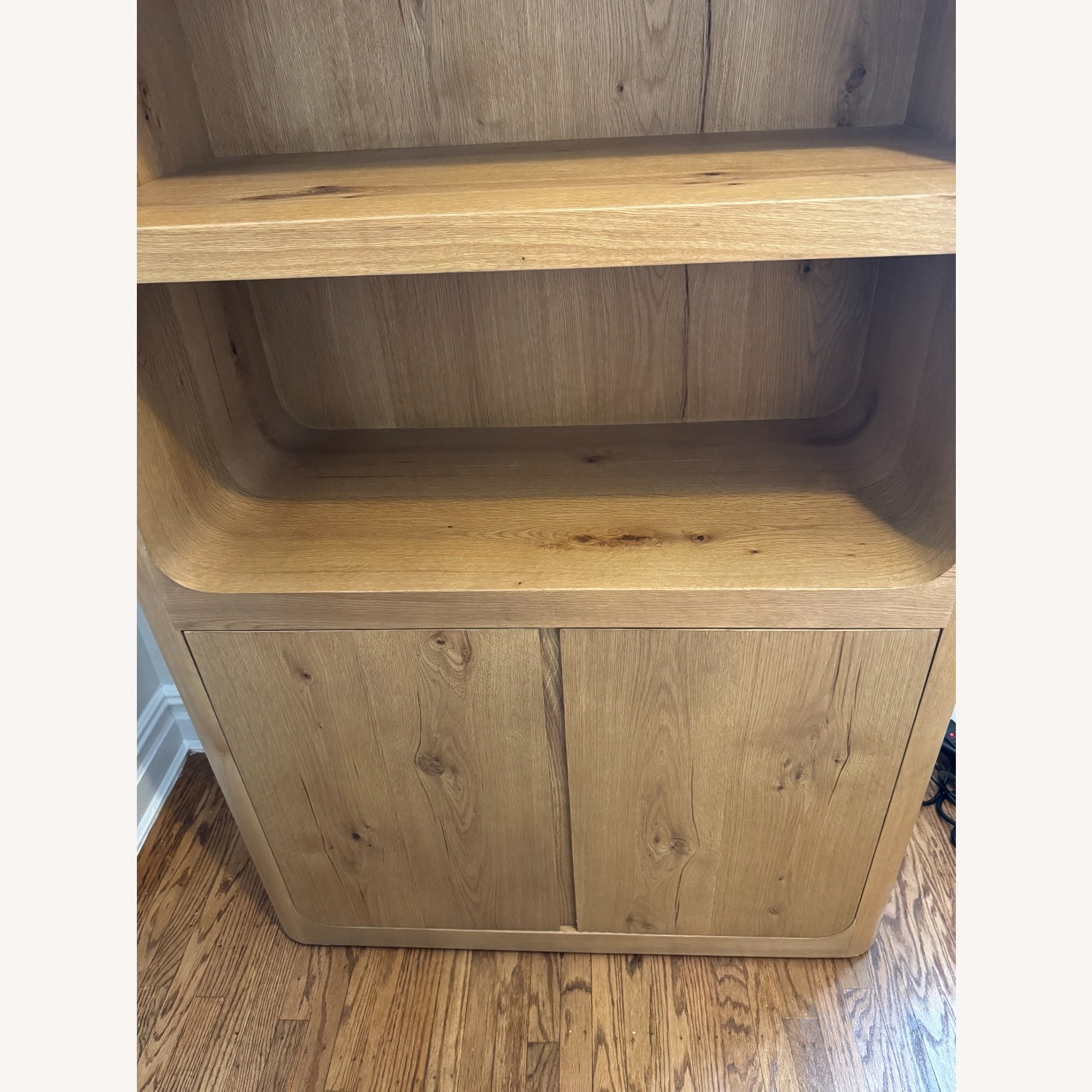 Restoration Hardware Oslo Sideboard & Hutch Aged Light Natural Oak - image-10