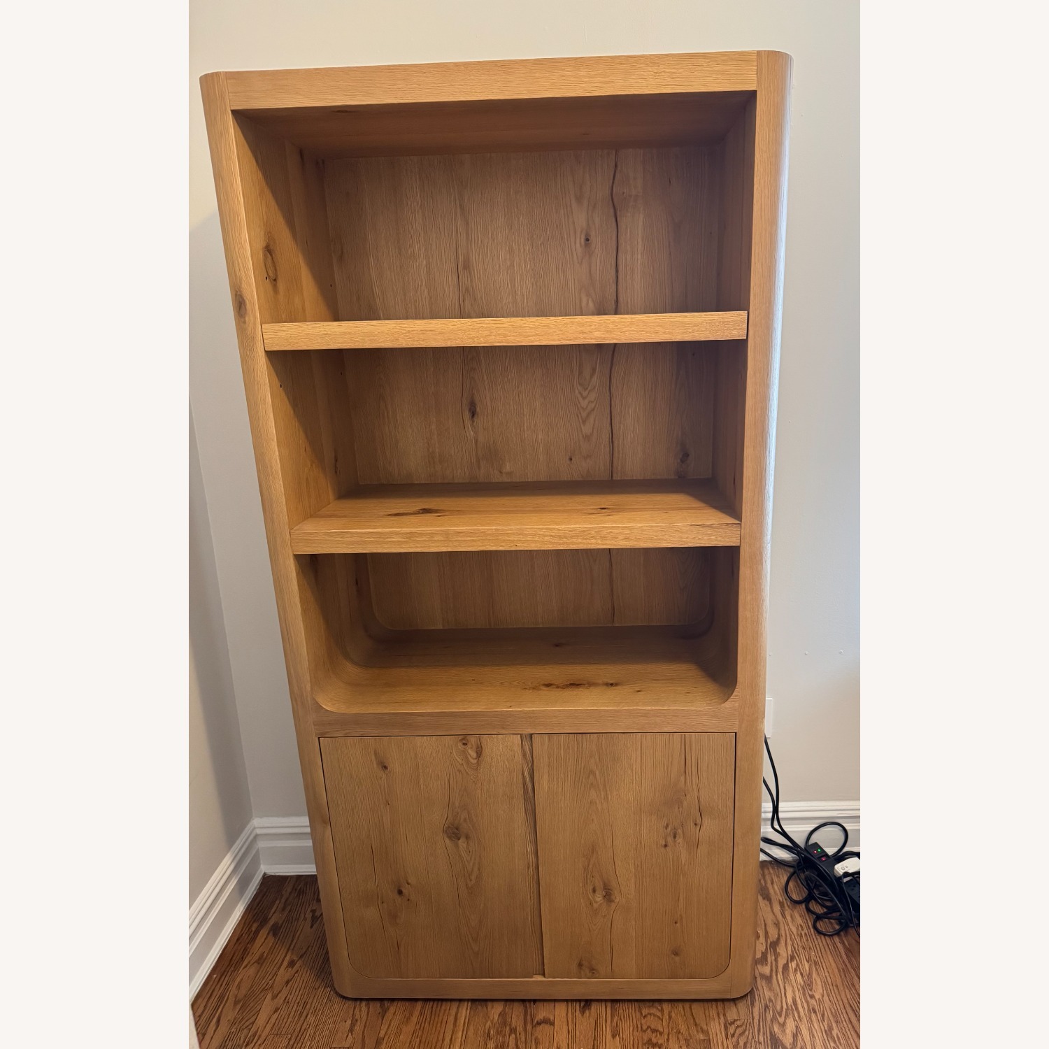 Restoration Hardware Oslo Sideboard & Hutch Aged Light Natural Oak - image-2