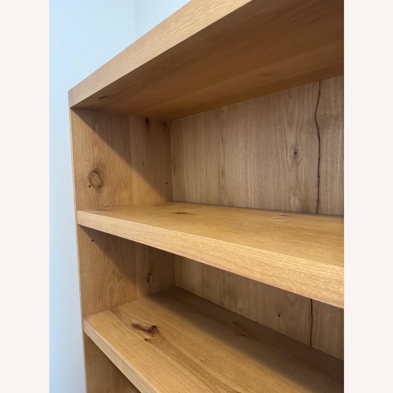 Restoration Hardware Oslo Sideboard & Hutch Aged Light Natural Oak - image-3