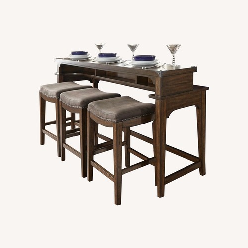 Used Liberty Furniture 4-Piece Console Bar Set  for sale on AptDeco