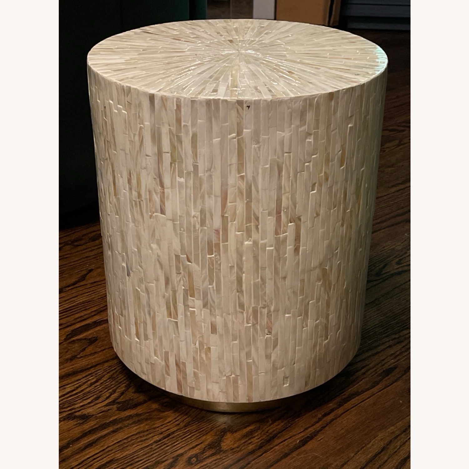 Z Gallerie Alexandria Mosaic Side Table - image-1