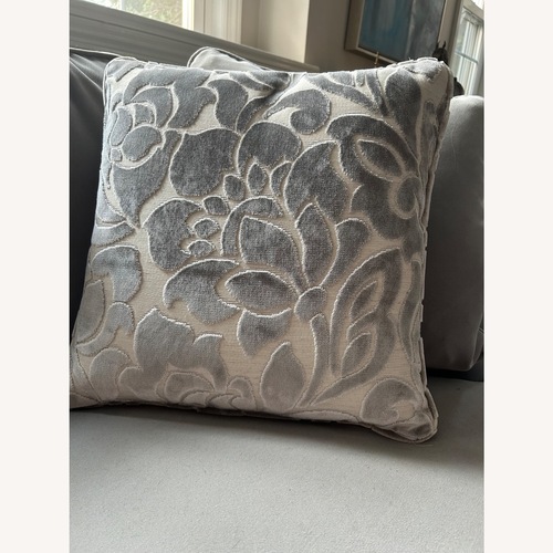 Used Pair of Custom Made Down-Filled Throw Pillows  for sale on AptDeco