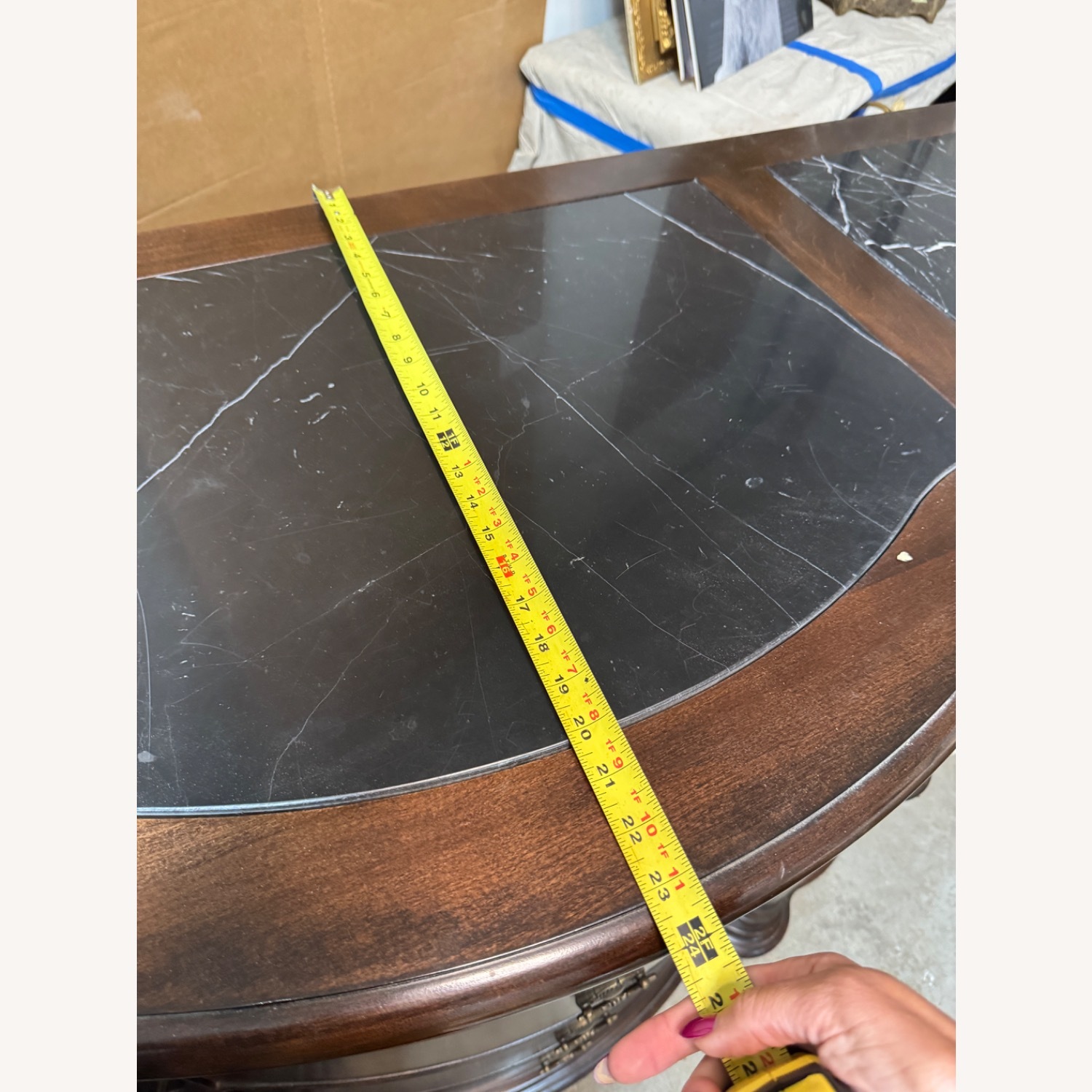 Bernhardt Buffet with Black Marble Top - image-16